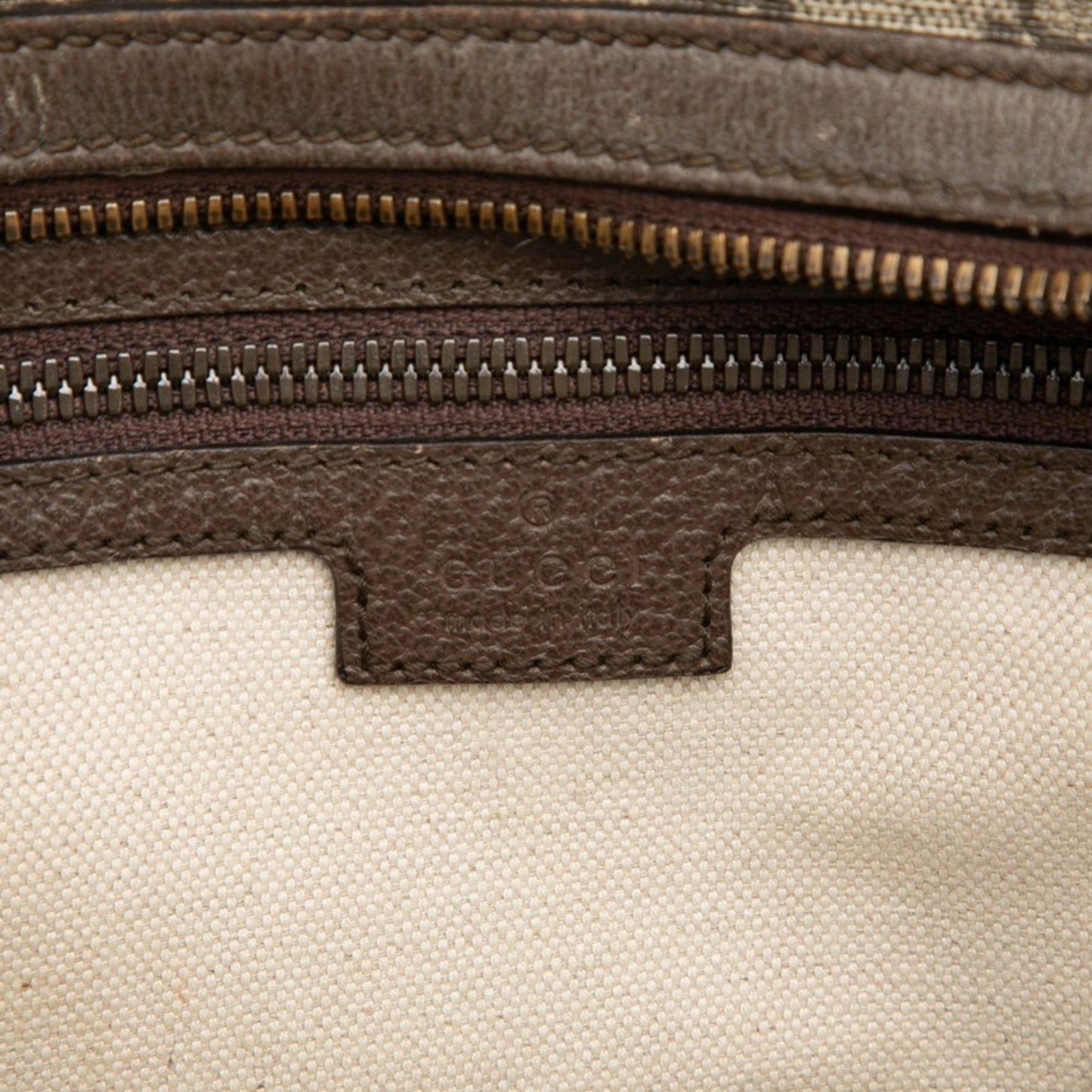 Gucci Ophidia Beige Multi-Color Pvc Leather Backpack ( )