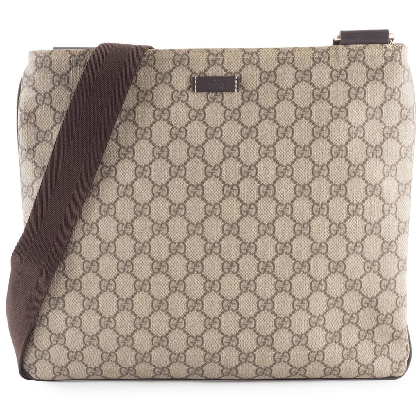 Gucci Beige Gg Supreme Shoulder Bag ( )