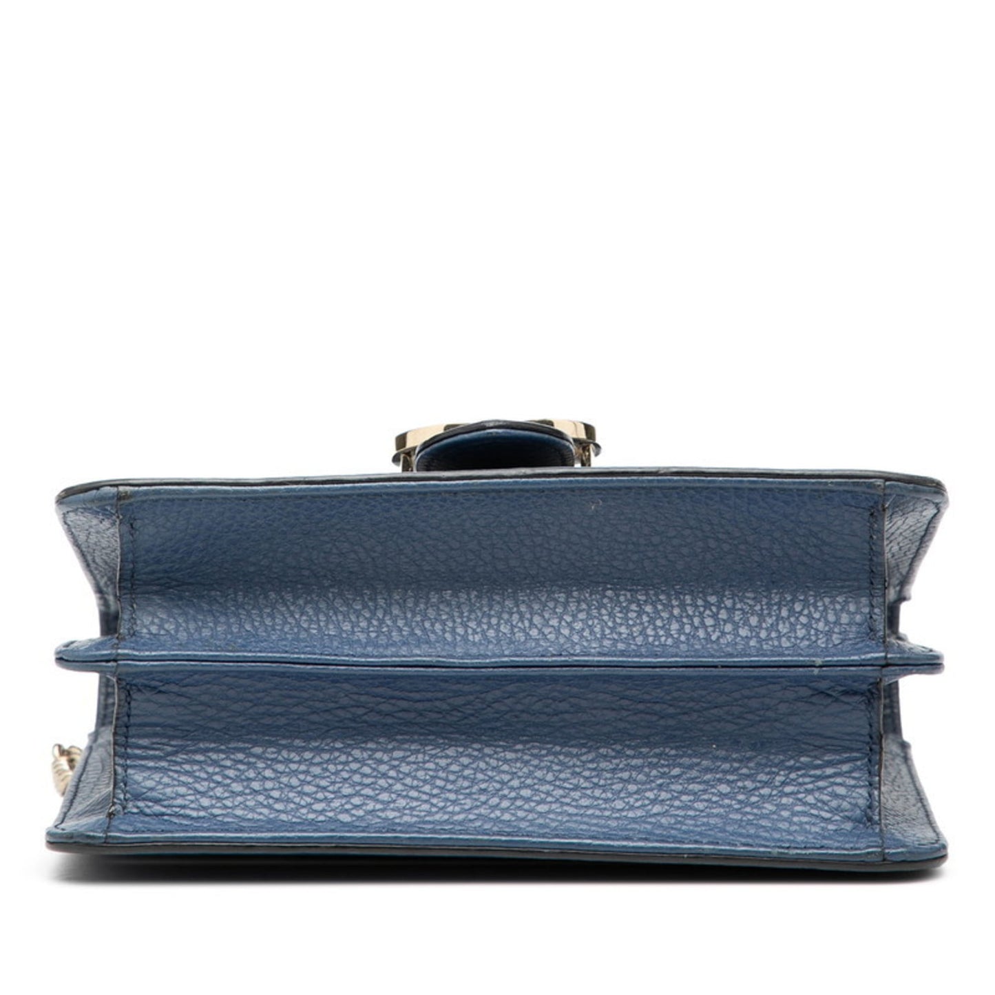 Gucci Blue Leather Shoulder Bag ( )