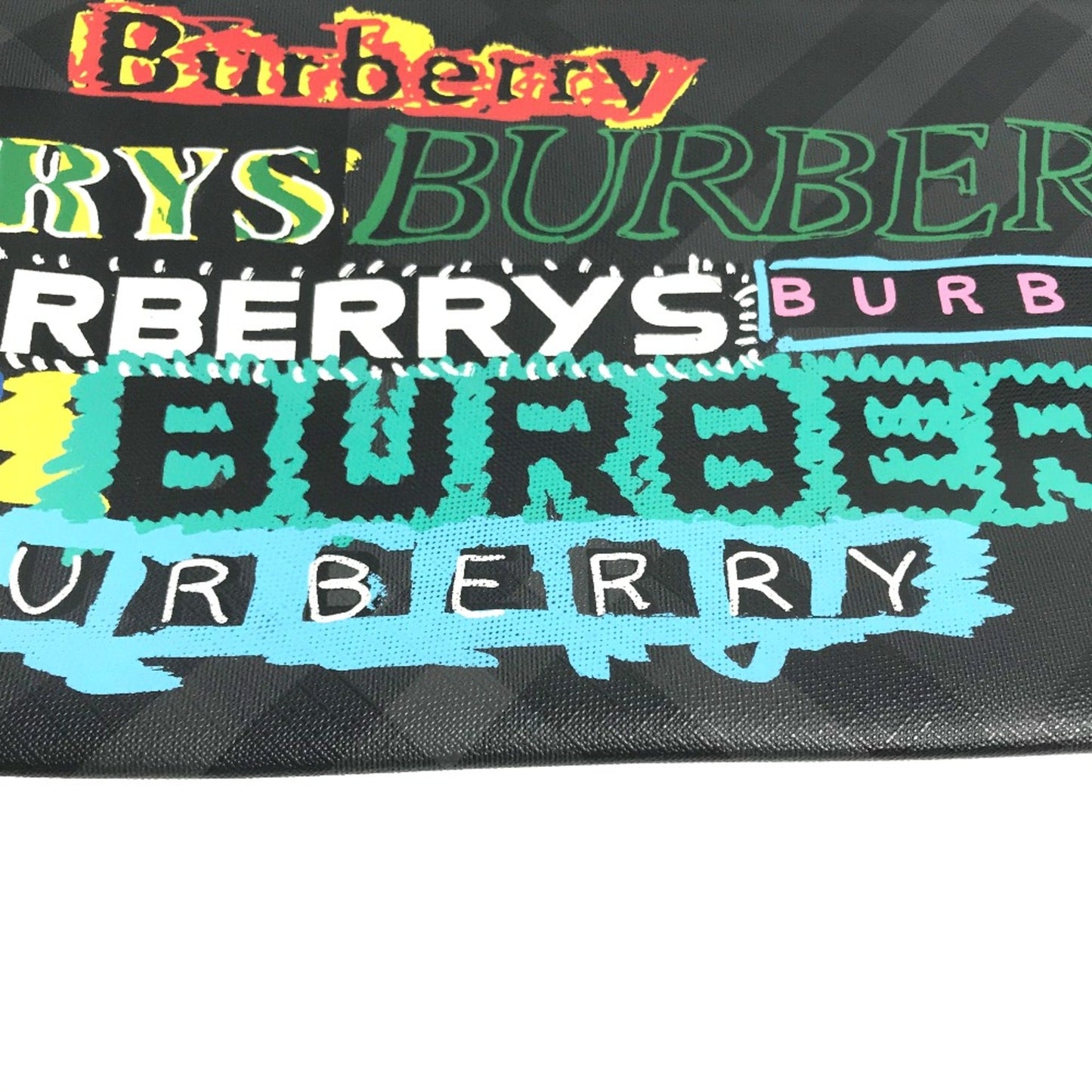 Burberry Black Leather Clutch Bag ( )