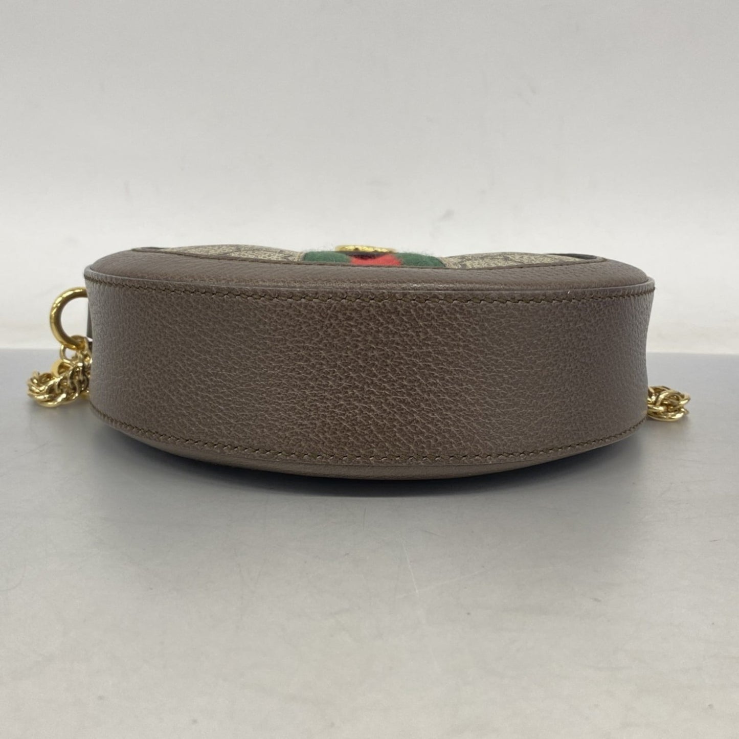 Gucci Brown Pvc Leather Shoulder Bag ( )