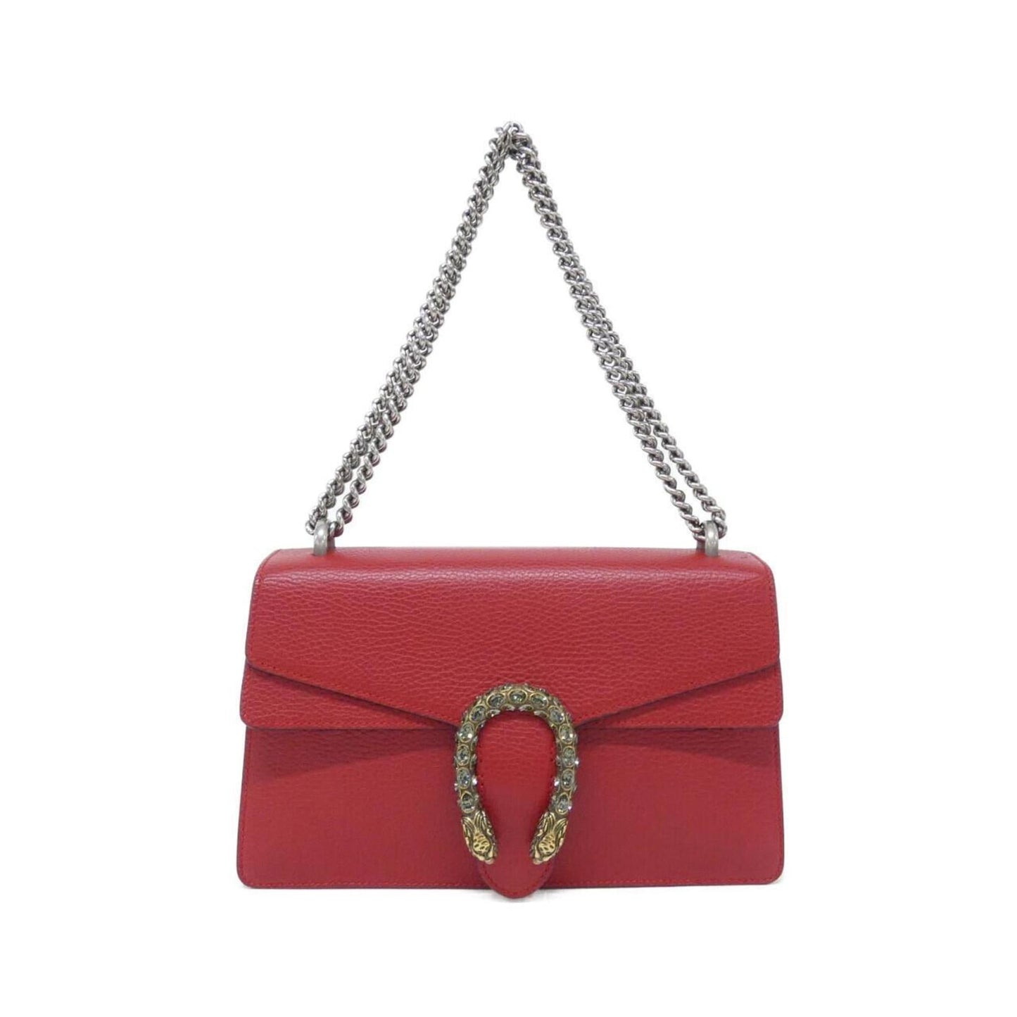 Gucci Red Color Leather Shoulder Bag ( )