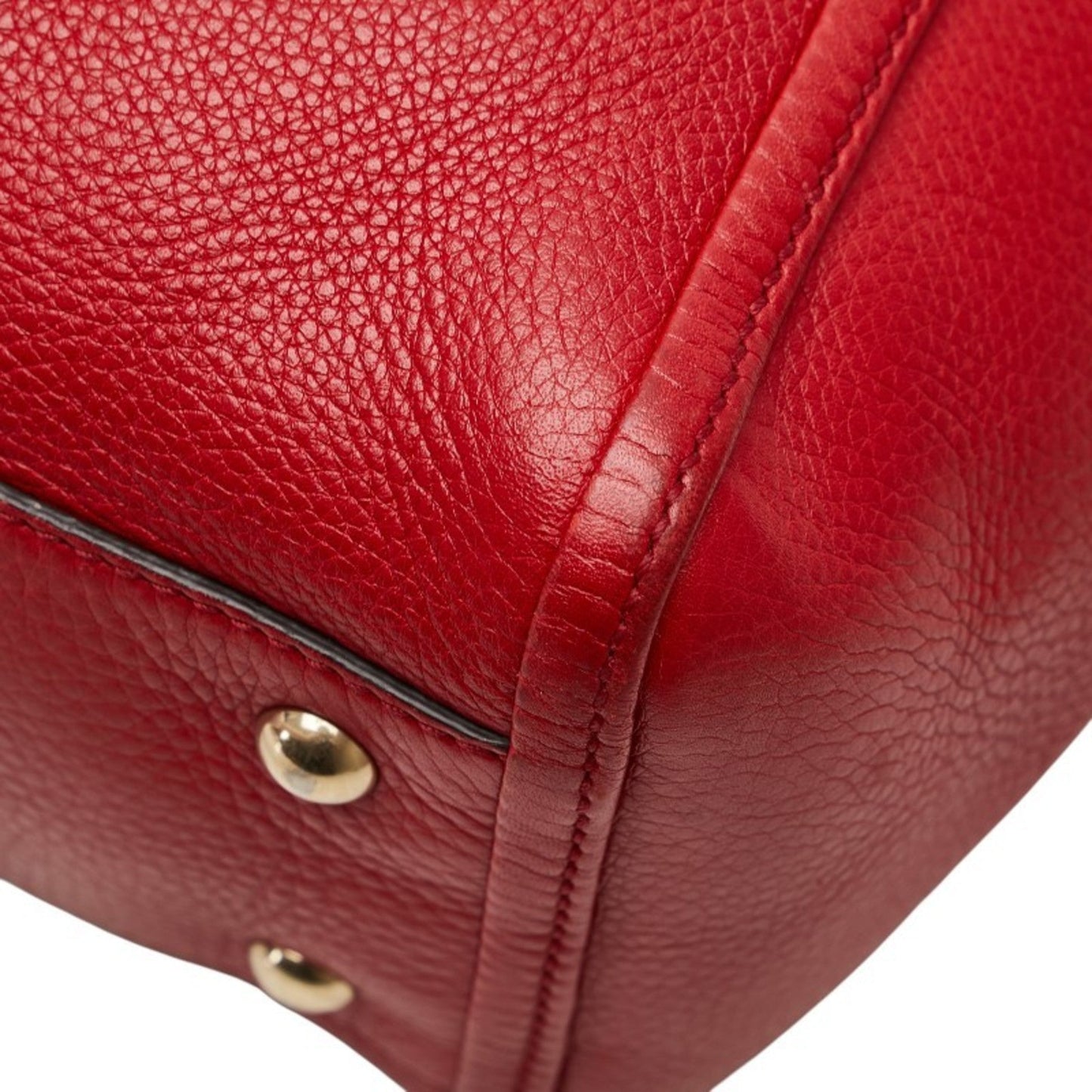 Gucci Soho Red Color Leather Handbag Shoulder Bag ( )