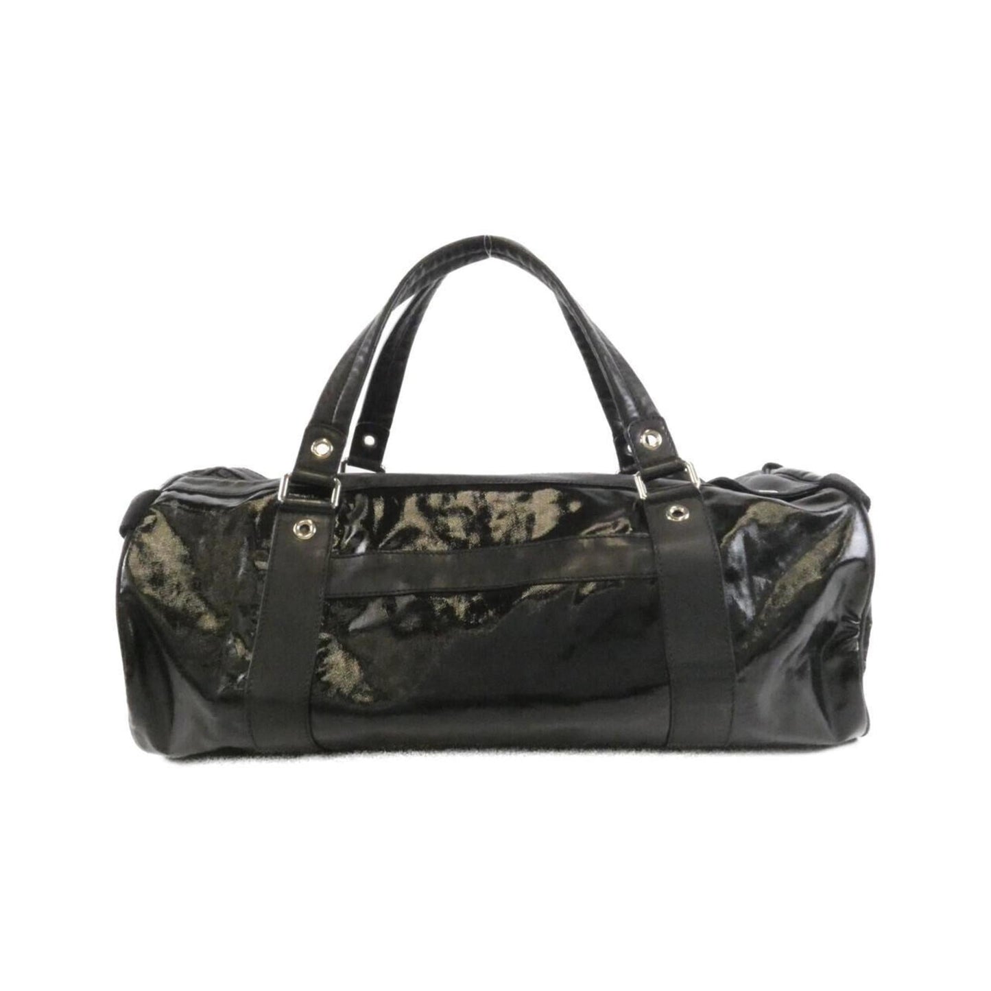 Gucci Black Pvc Boston Bag ( )
