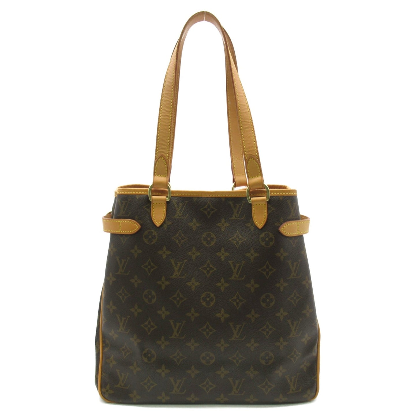 LOUIS VUITTON Batignolles Vertical Tote Bag Brown Monogram PVC coated canvas