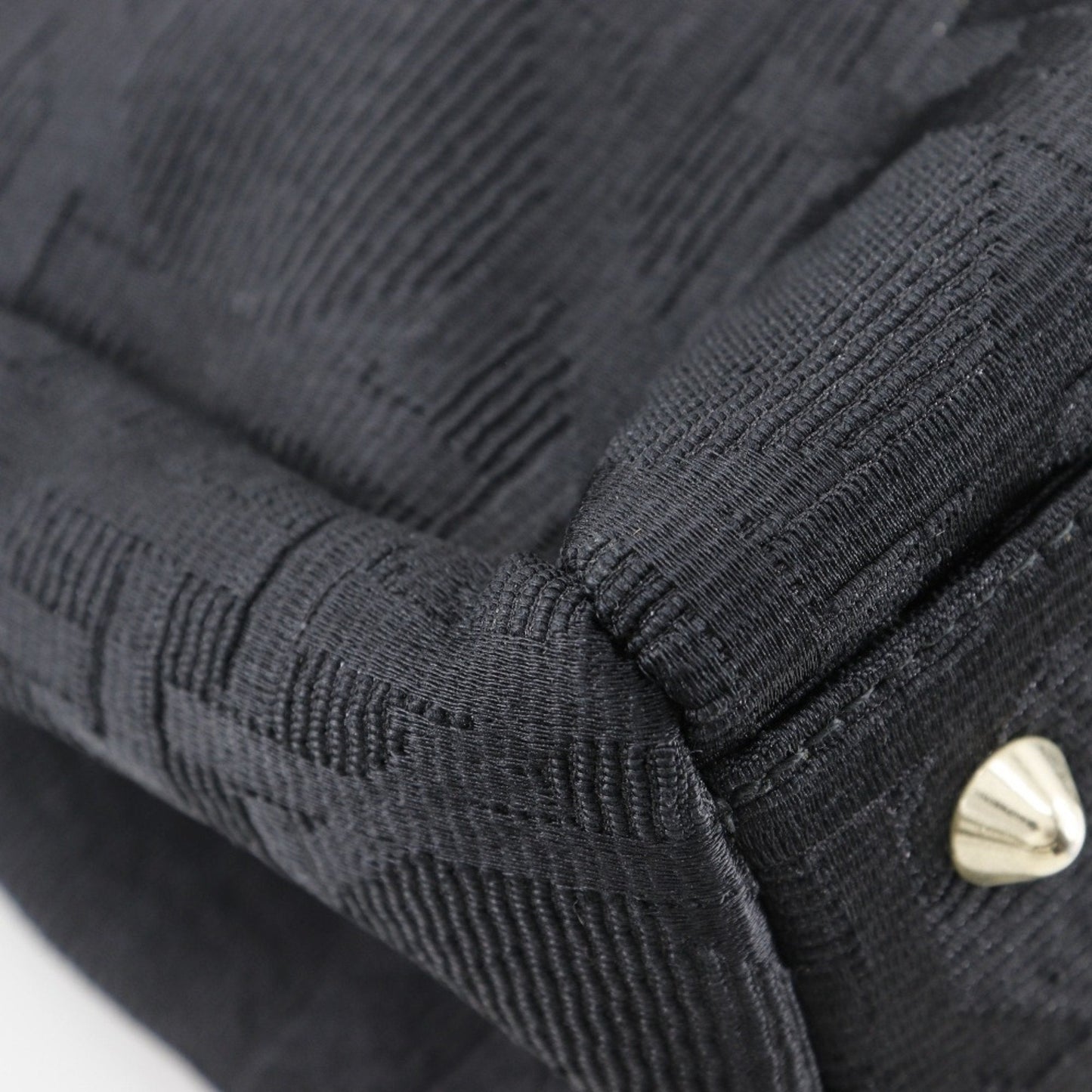 Christian Dior Black Nylon Canvas Tote Bag ()