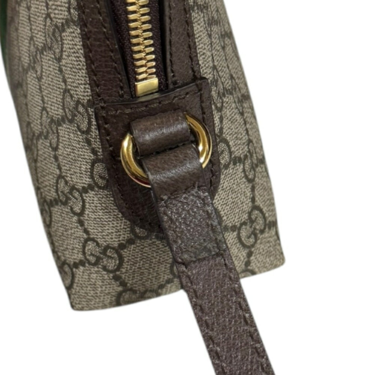 Gucci Ophidia Beige Brown Gg Supreme Shoulder Bag ( )