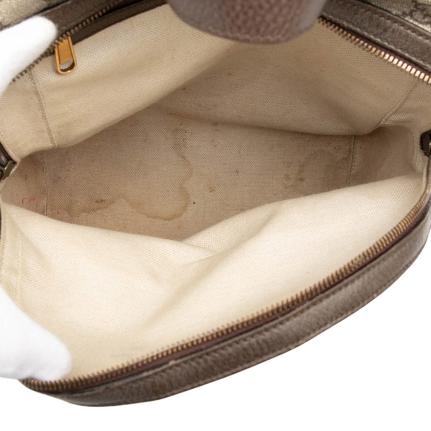 Gucci Ophidia Beige Multi-Color Pvc Leather Backpack ( )