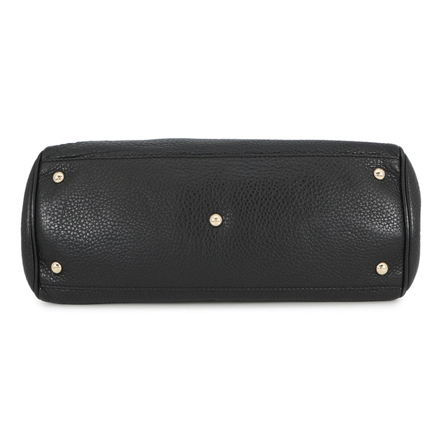 Gucci Black Leather Handbag Shoulder Bag ( )