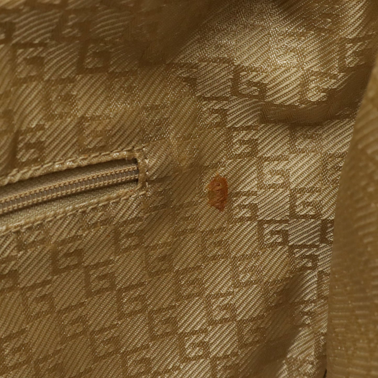 Gucci Beige Off-White Leather Shoulder Bag ( )