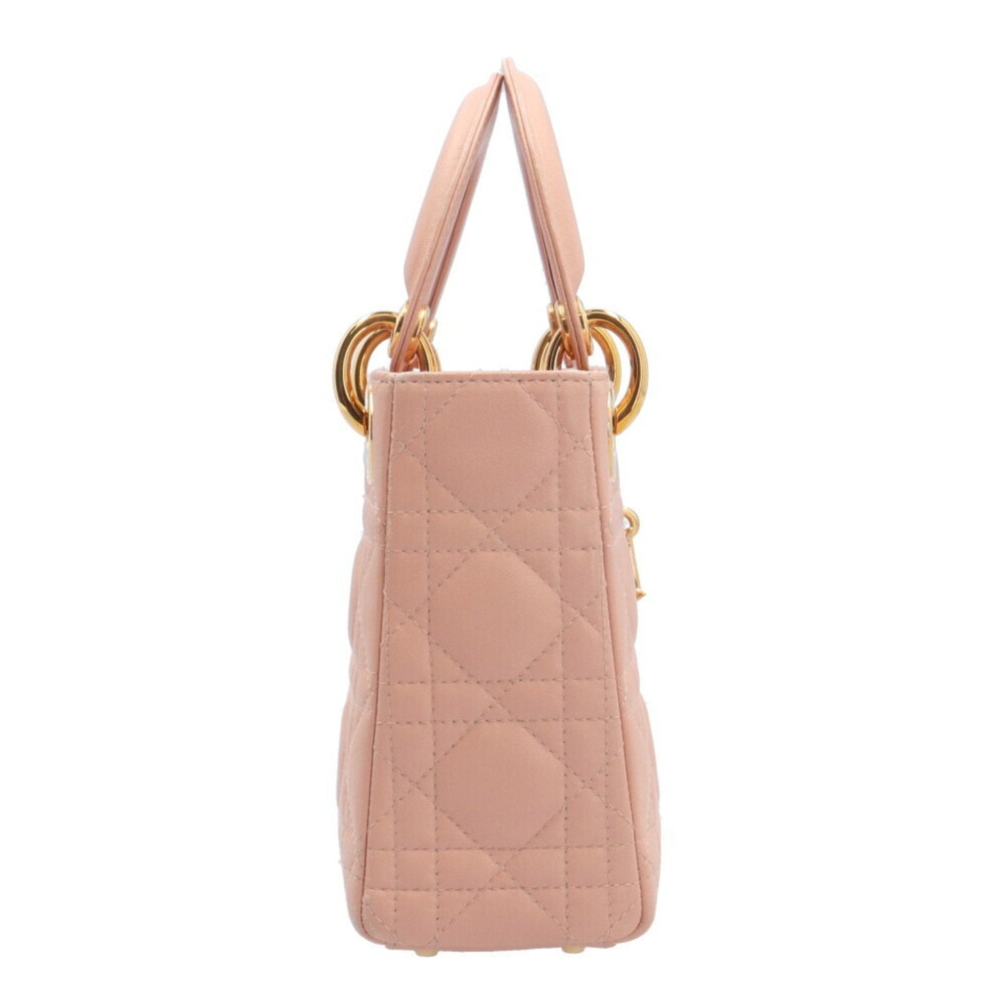 Christian Dior Pink Leather Shoulder Bag ()