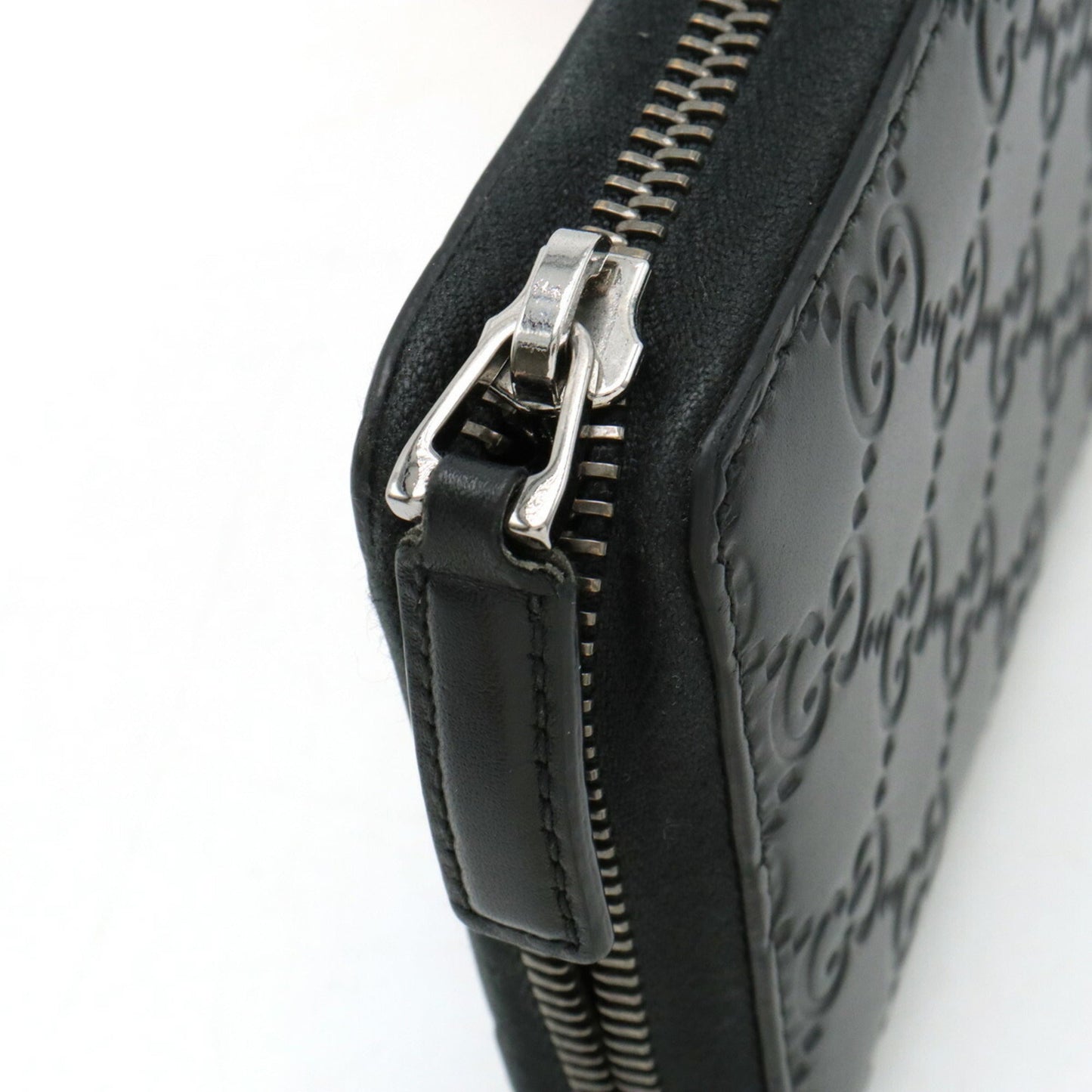 Gucci Black Leather Wallet (Bi-Fold) ( )