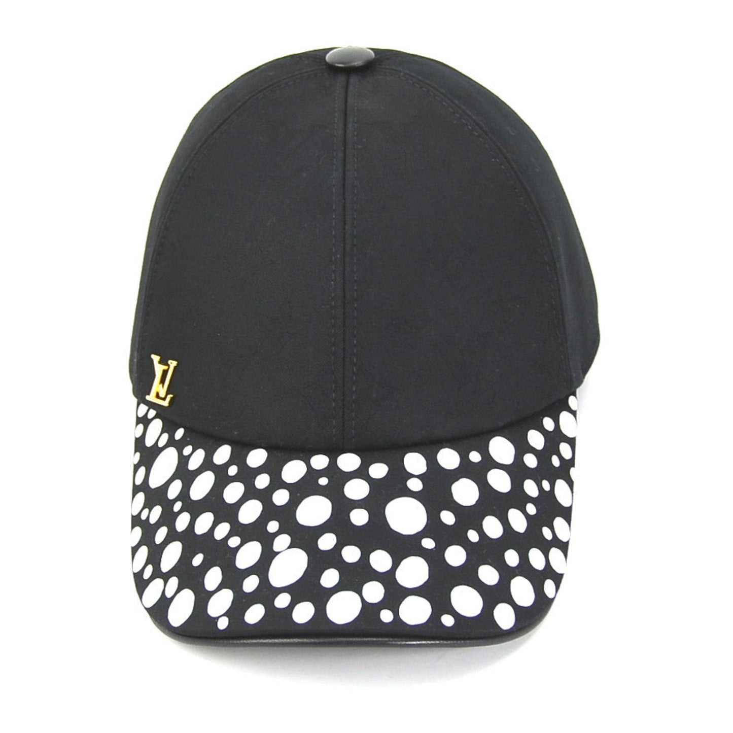 LOUIS VUITTON Cap LV × YK Infinity Dot Cotton Black Unisex M7069L