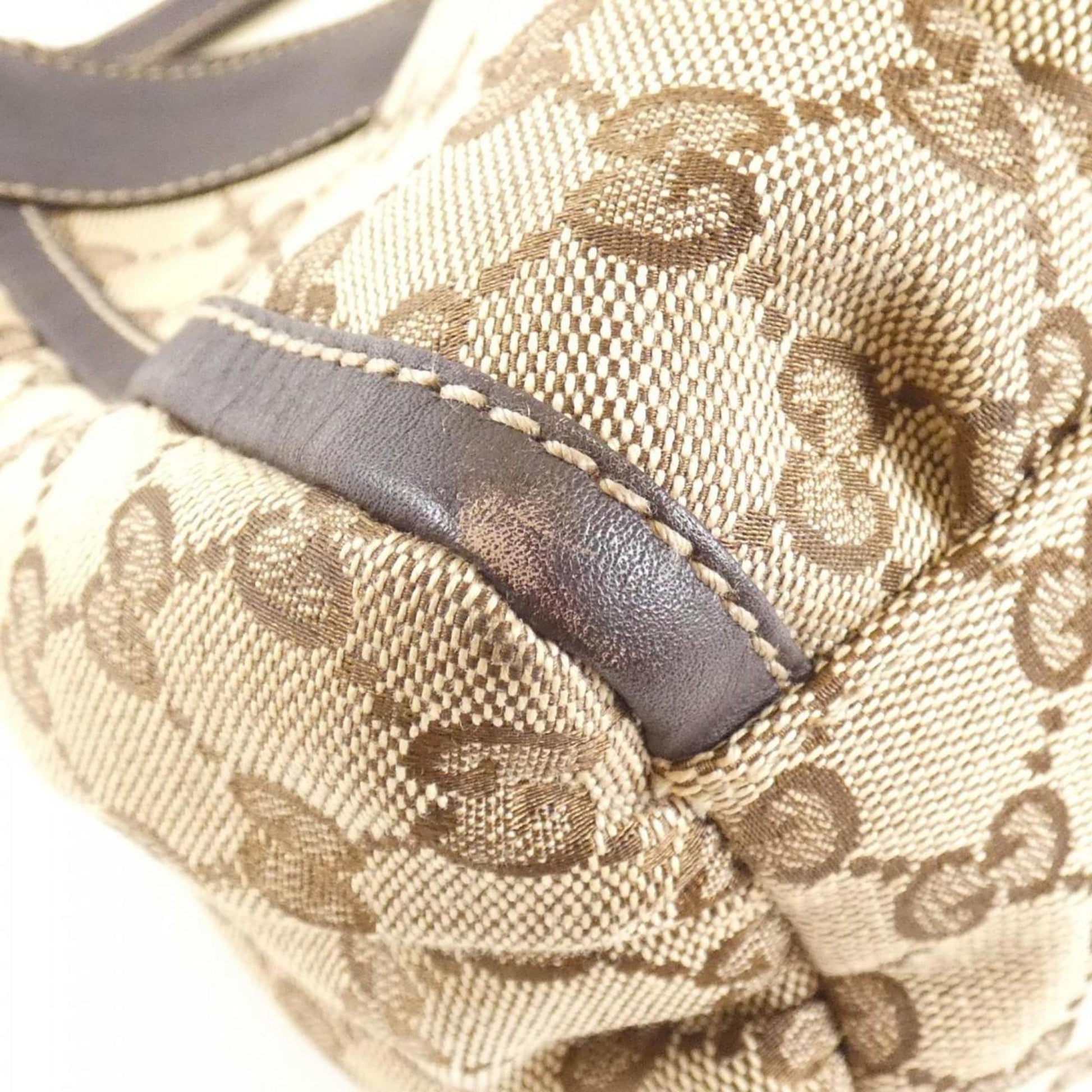 Gucci Canvas Shoulder Bag