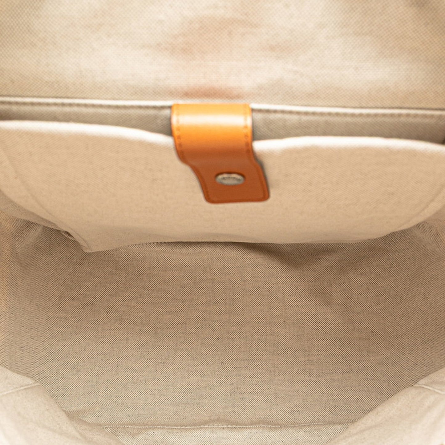 Gucci Beige Brown Red Color Nylon Leather Backpack ( )