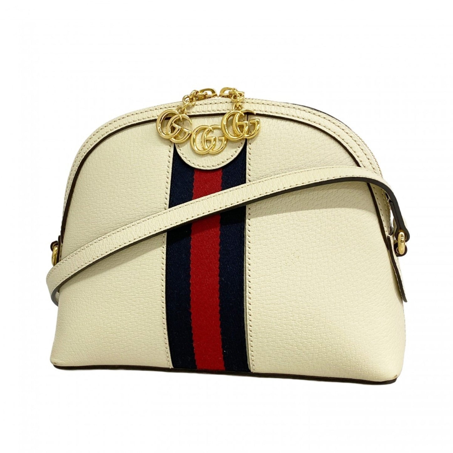 Gucci Ivory Leather Shoulder Bag ( )