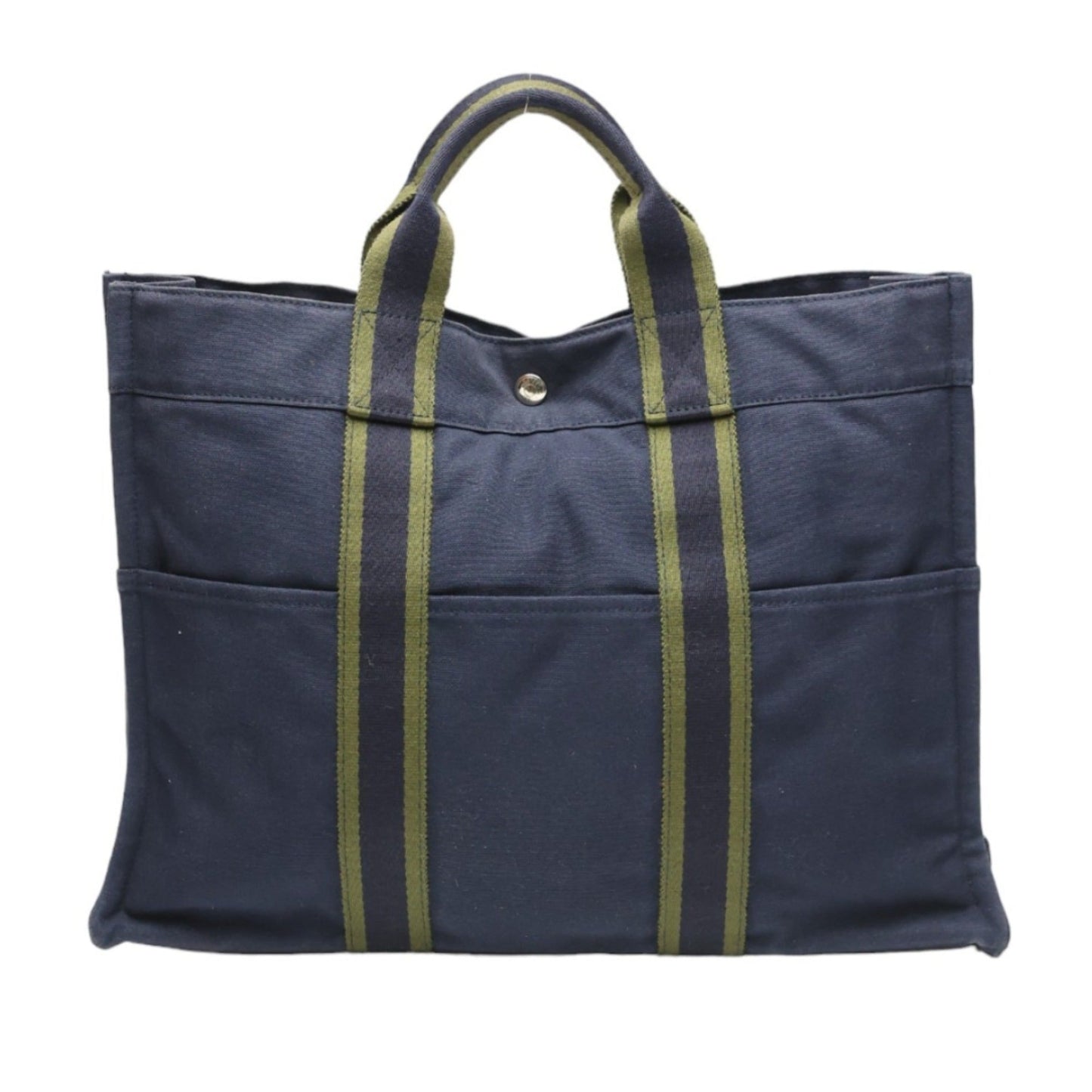Hermes Navy Tote Bag ( )