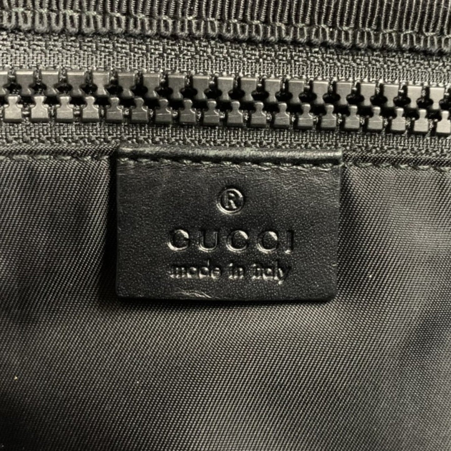Gucci Black Nylon Backpack ( )