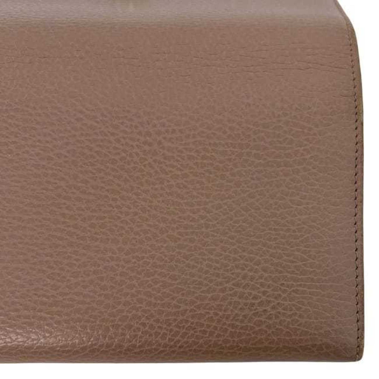 Gucci Pink Beige Leather Long Wallet (Bi-Fold) ( )
