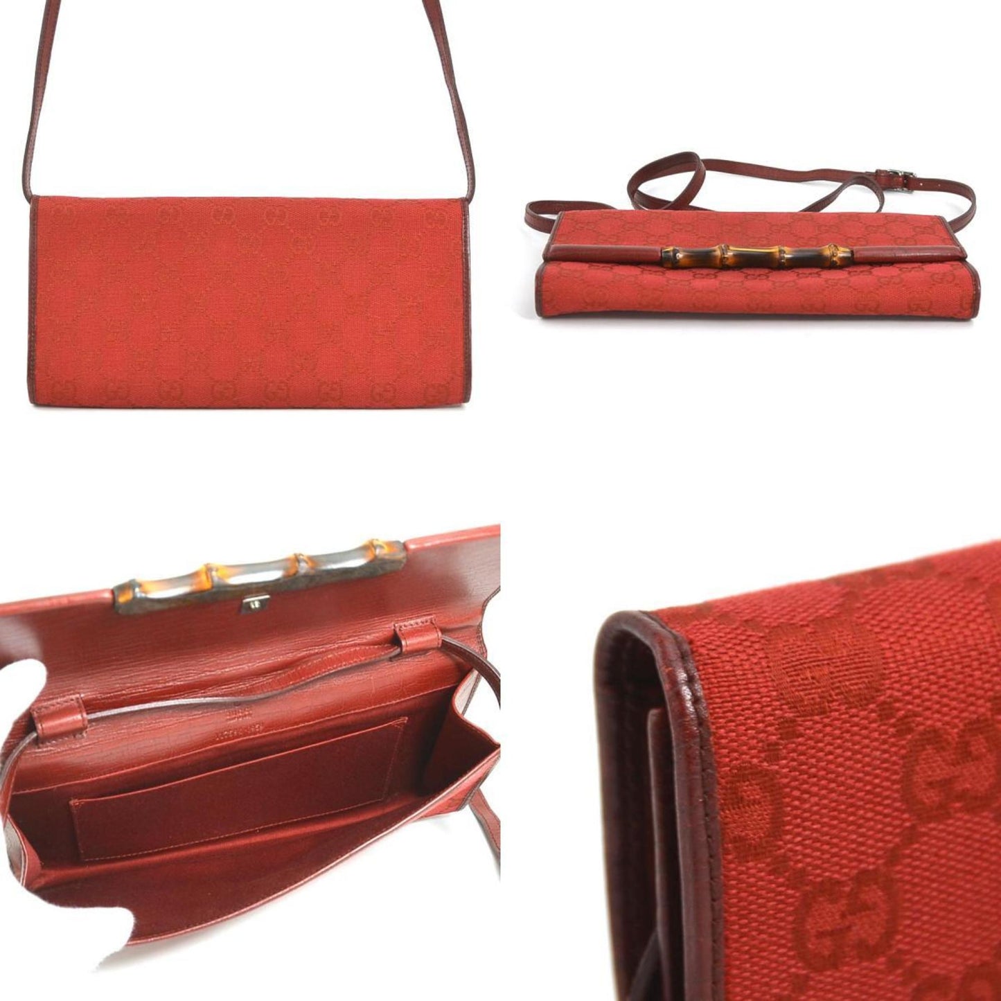 Gucci Canvas Shoulder Bag