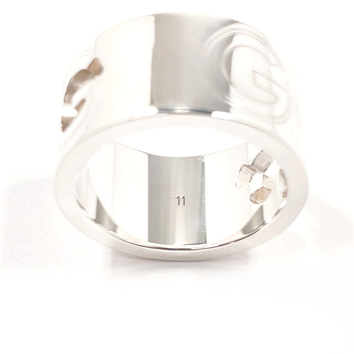 Gucci Silver Silver 925 Band Ring ( )