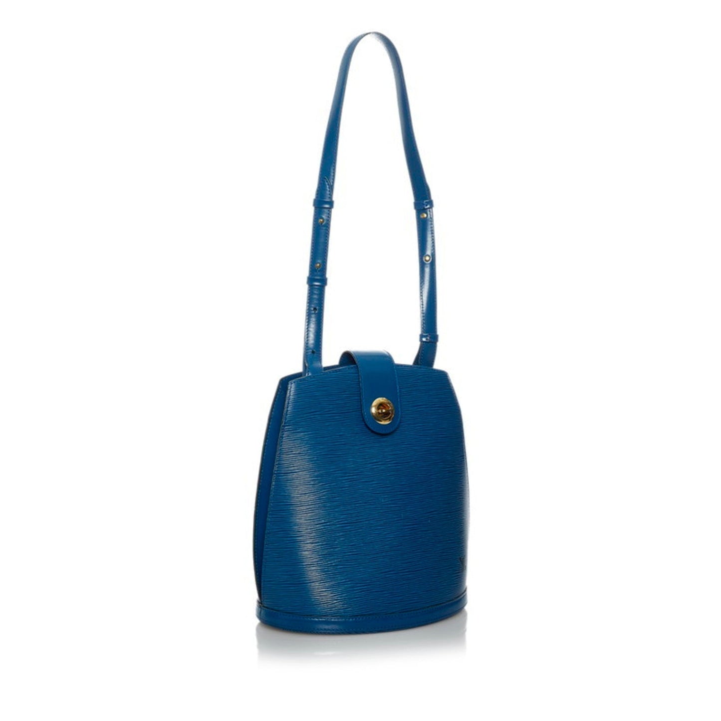 Louis Vuitton Epi Cluny One Shoulder Bag Toledo Blue Leather Ladies LOUIS VUITTON