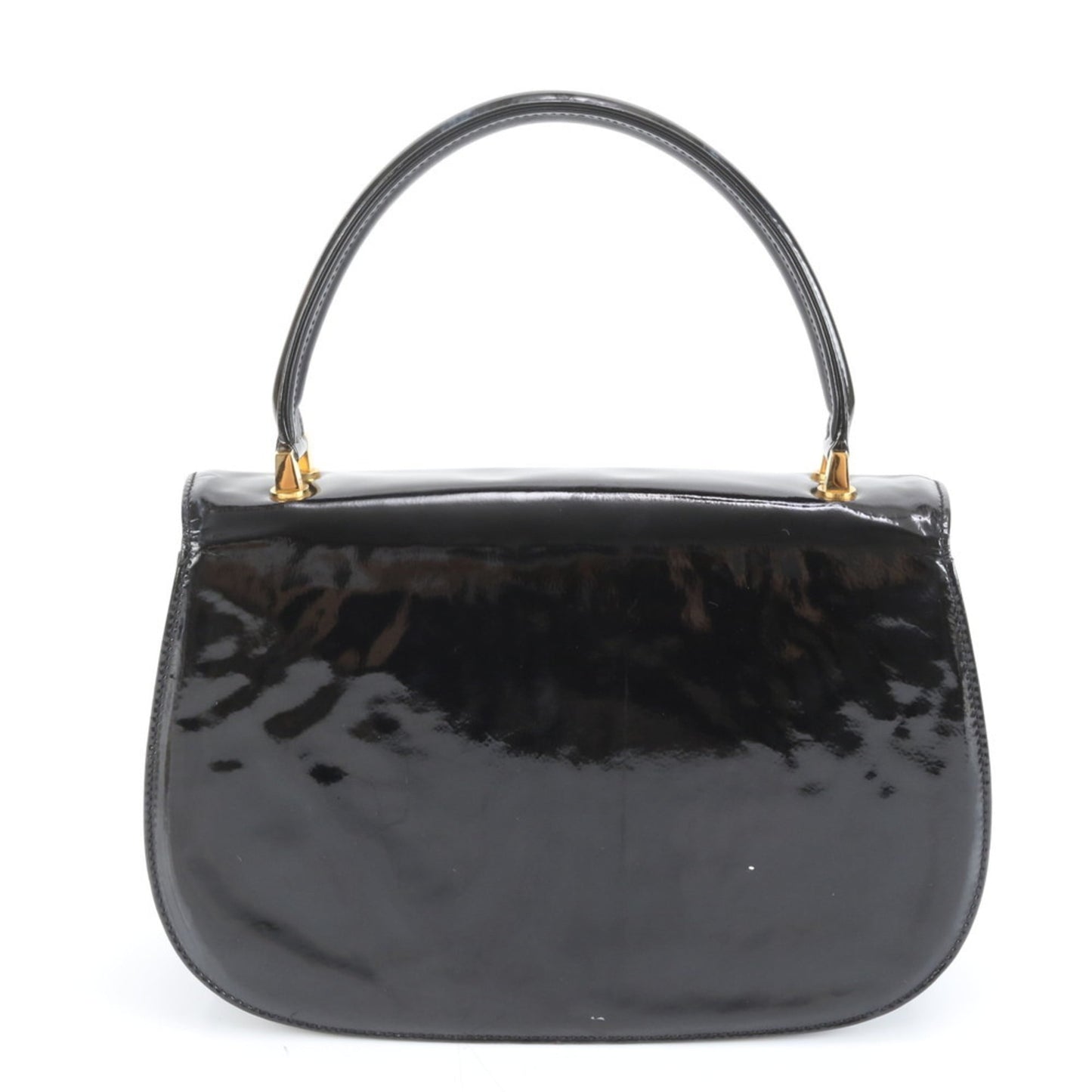 Gucci Black Leather Handbag ( )