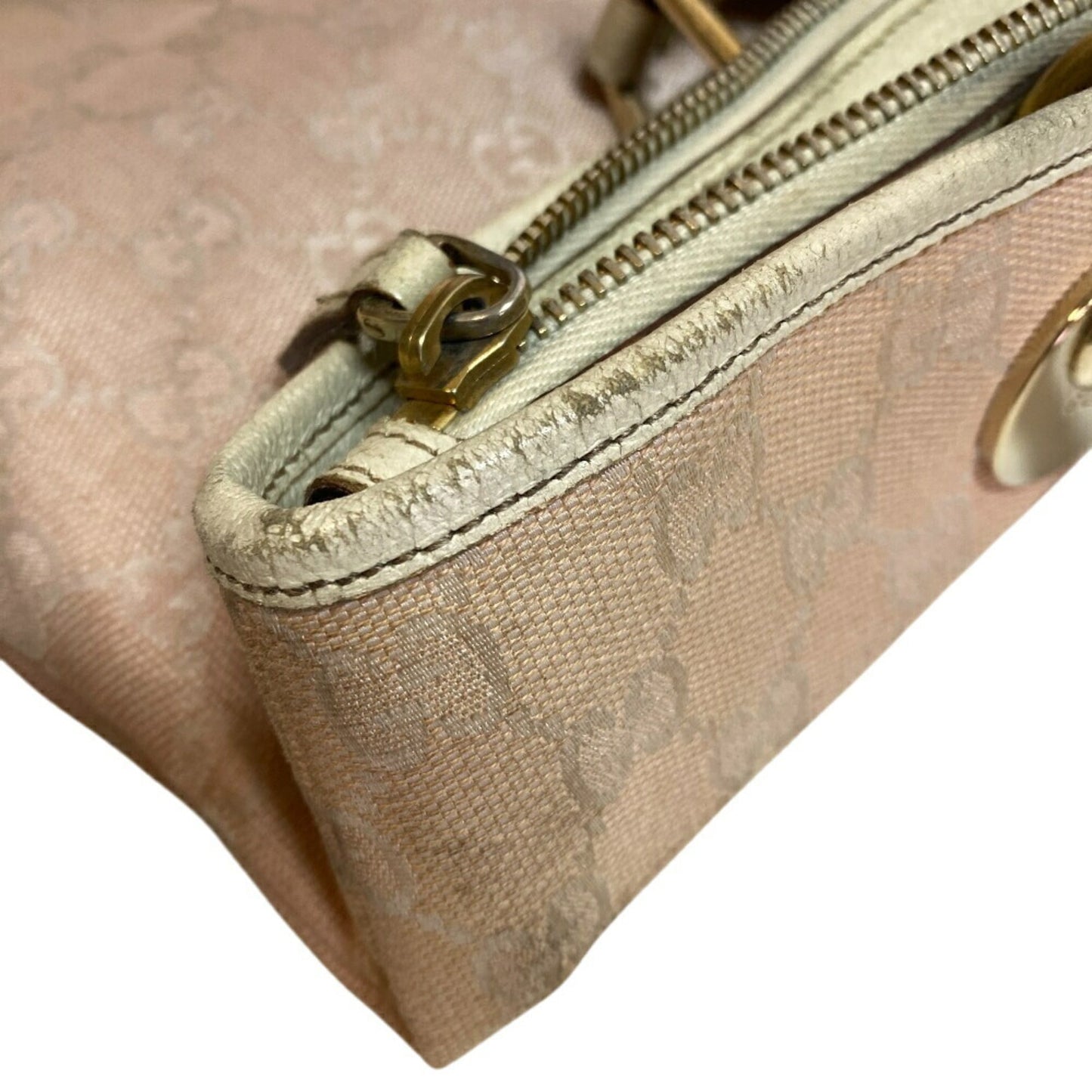 Gucci White Canvas Tote Bag ( )