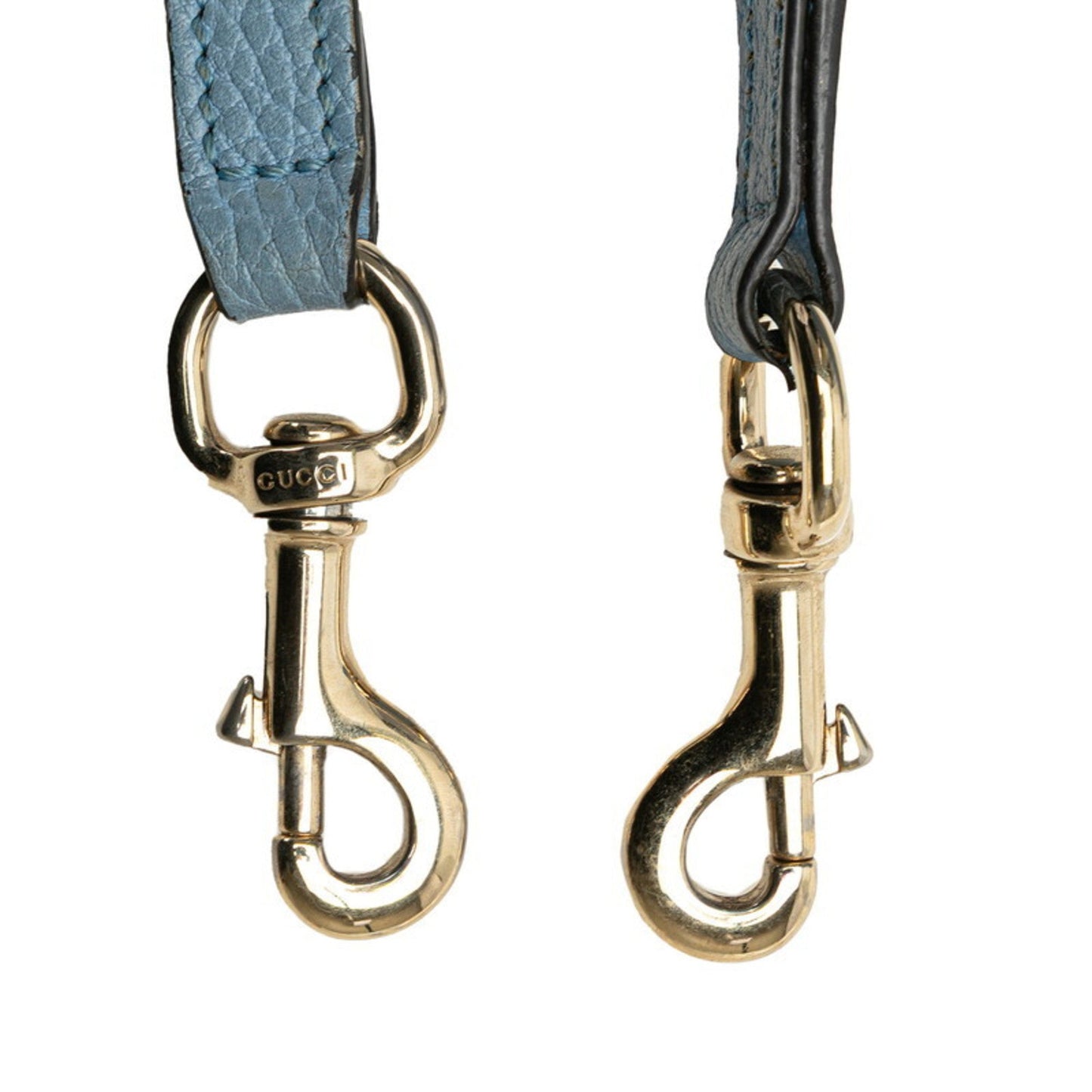 Gucci Light Blue Leather Handbag Shoulder Bag ( )