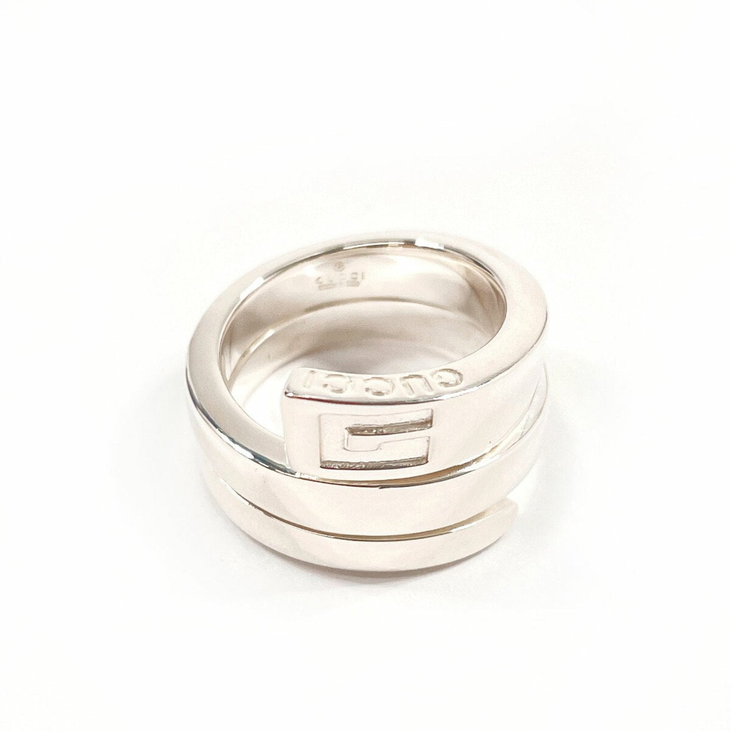 Gucci Silver Silver 925 Band Ring ( )