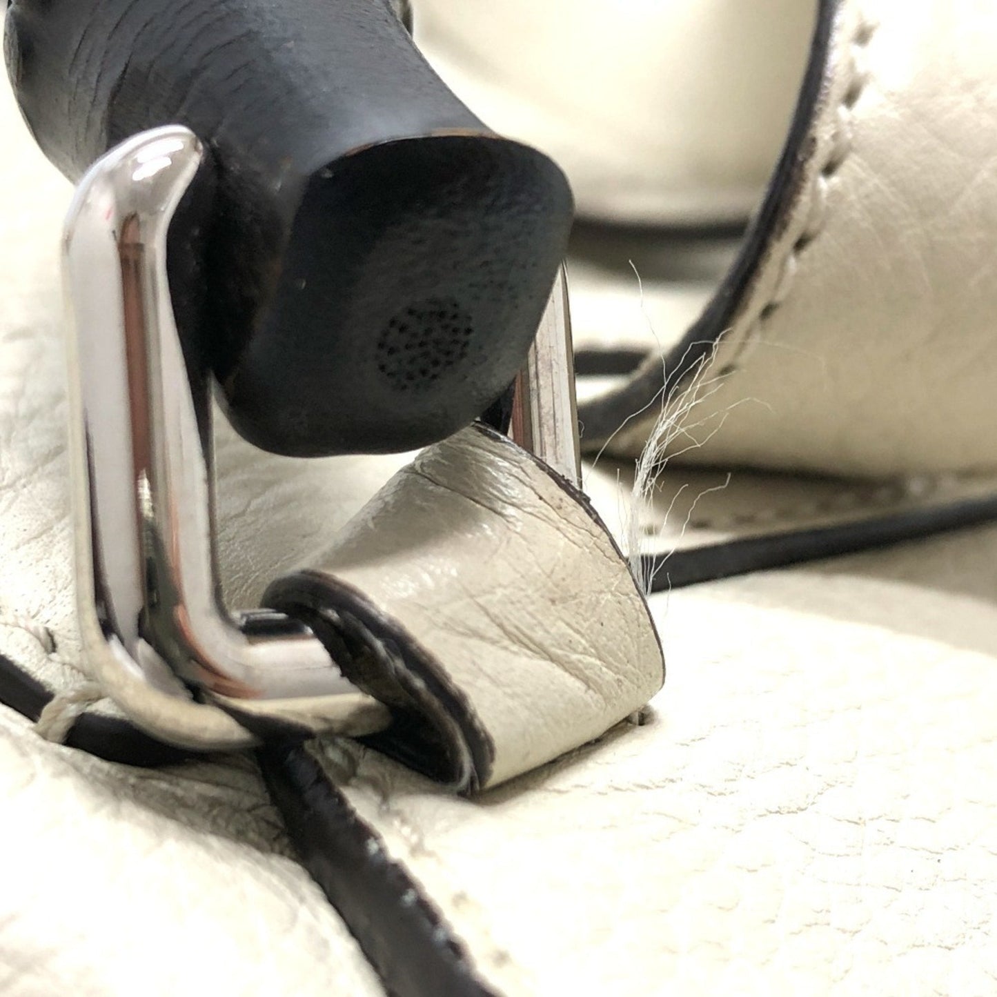 Gucci White Leather Backpack ( )