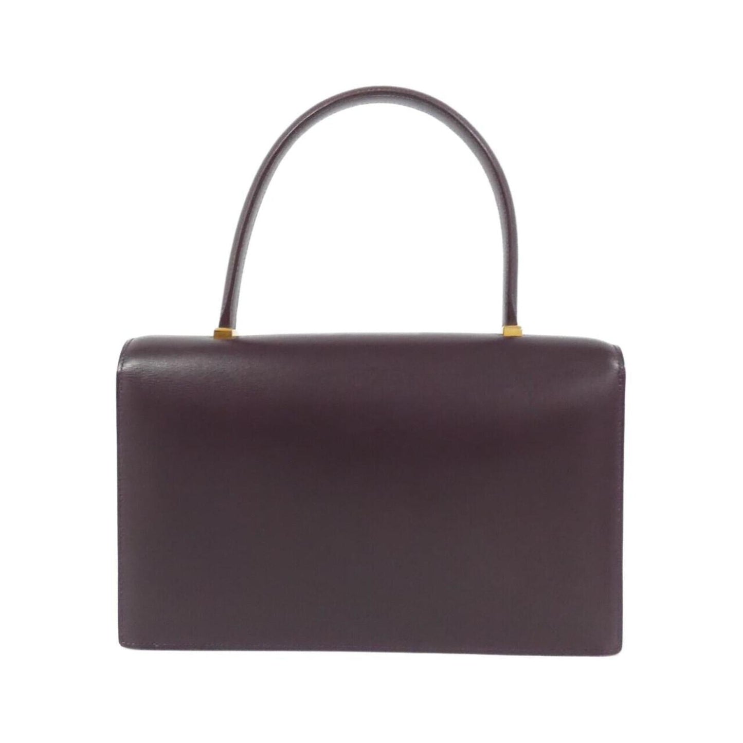 Hermes Raisin Box Calf Leather Handbag ( )