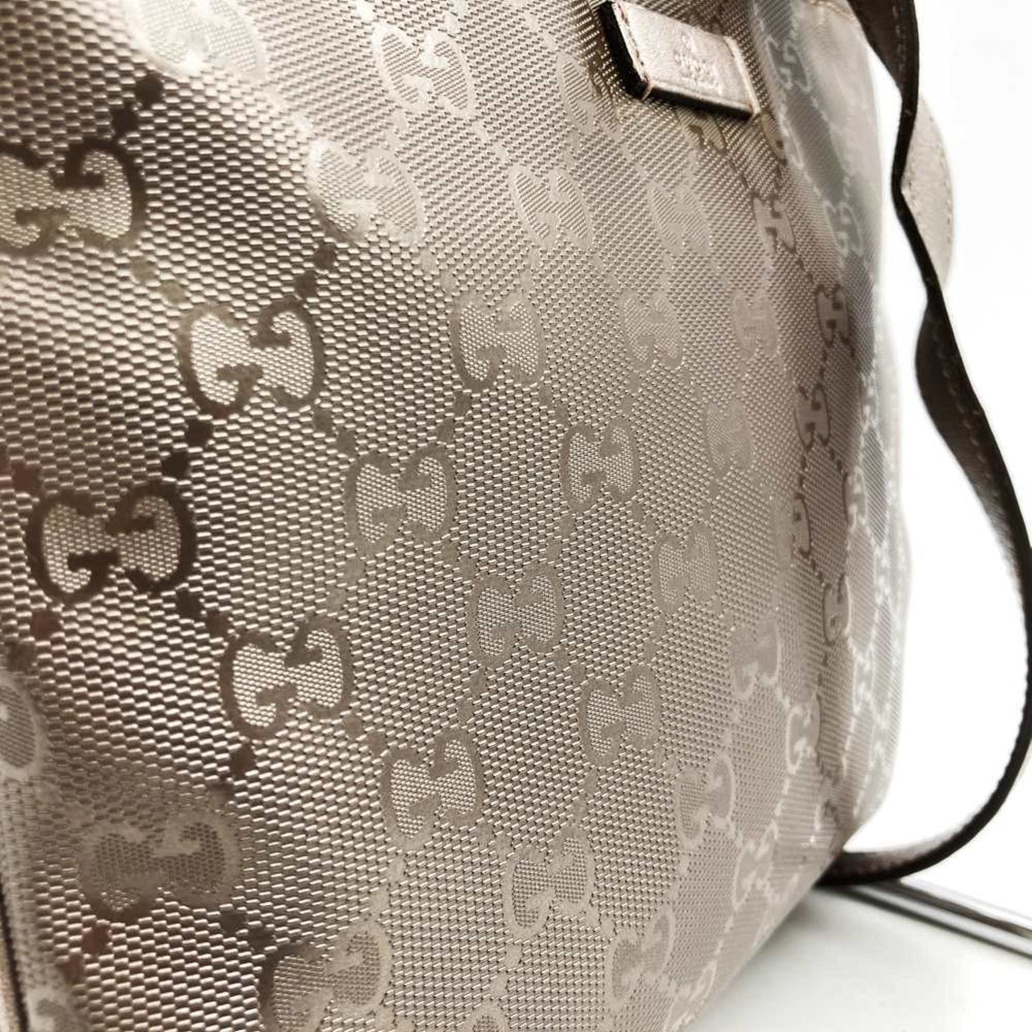 Gucci Gg ImprimÃ© Metallic Pink Gg ImprimÃ© Shoulder Bag Sling Bag ( )