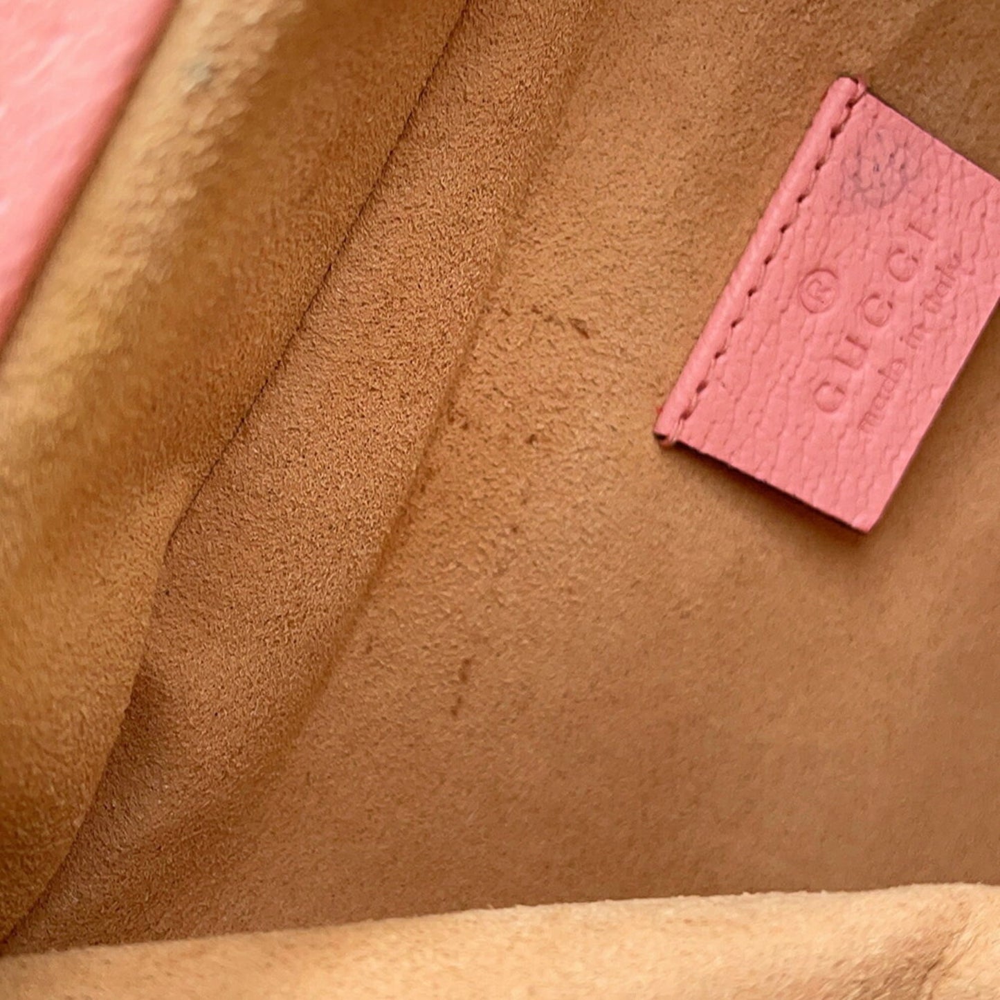 Gucci Pink Leather Handbag ( )