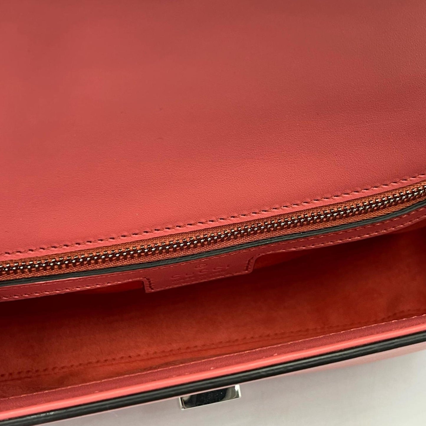 Gucci Pink Leather Shoulder Bag ( )