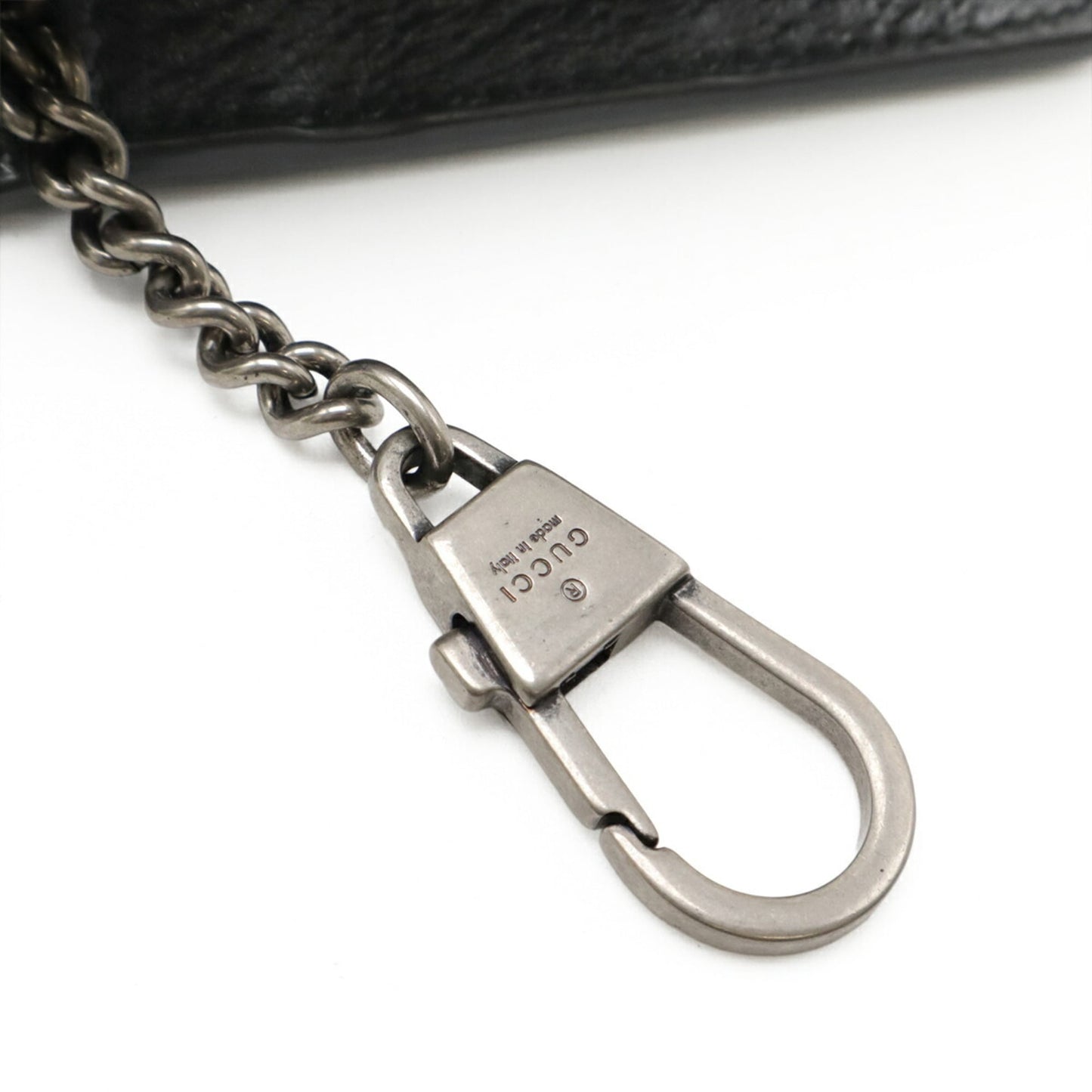 Gucci Black Denim Shoulder Bag ( )