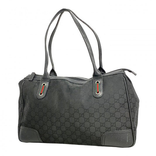 Gucci Black Nylon Handbag ( )