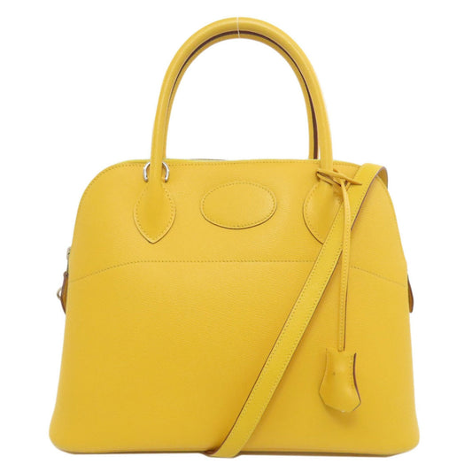Hermes Yellow Epsom Leather Tote Bag ( )