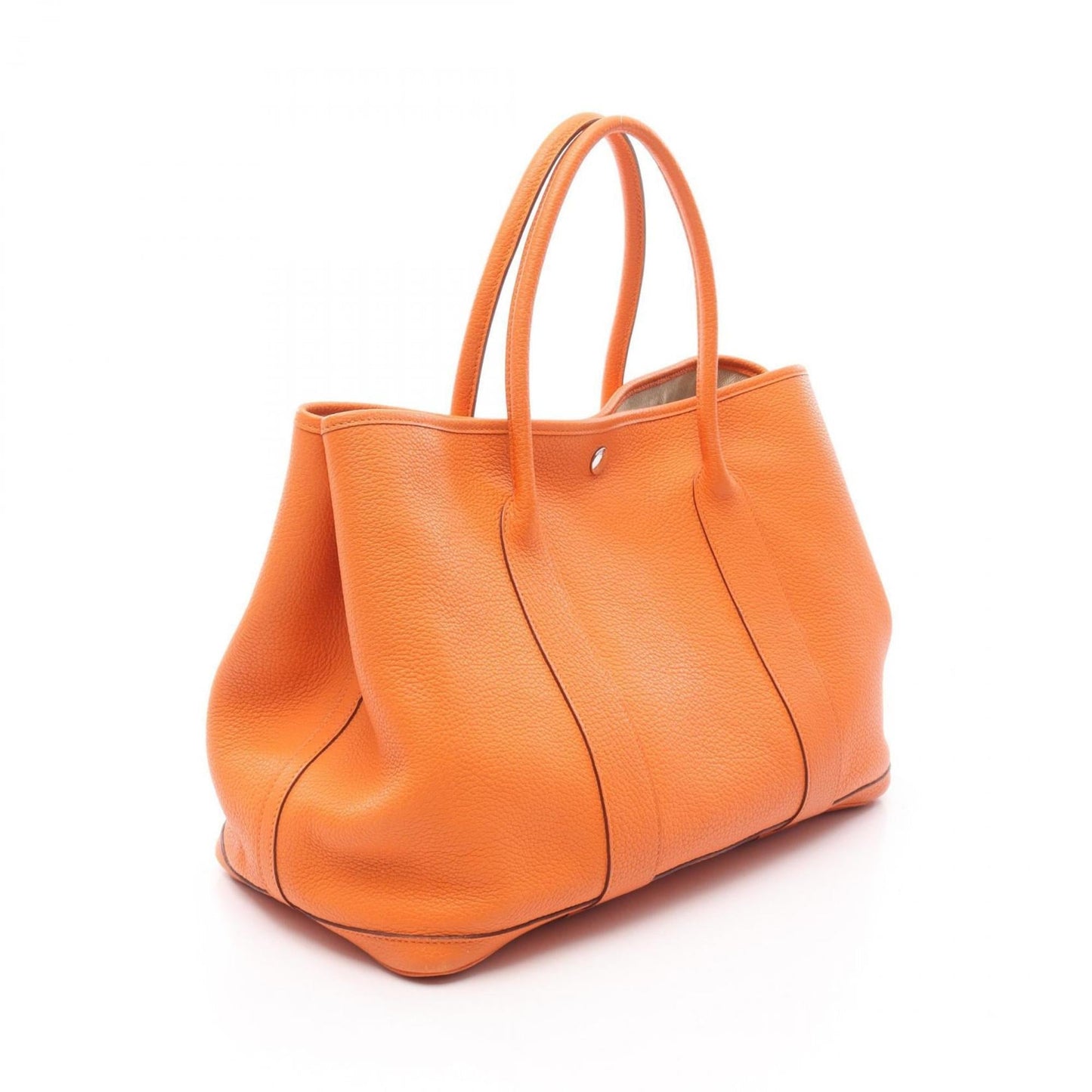 Hermes Orange Negonda Leather Tote Bag ( )