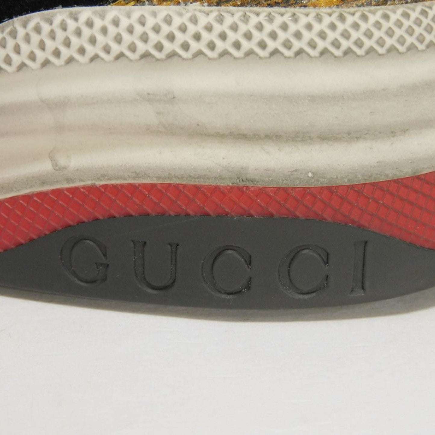 Gucci Multi-Color Yellow Sneakers ( )