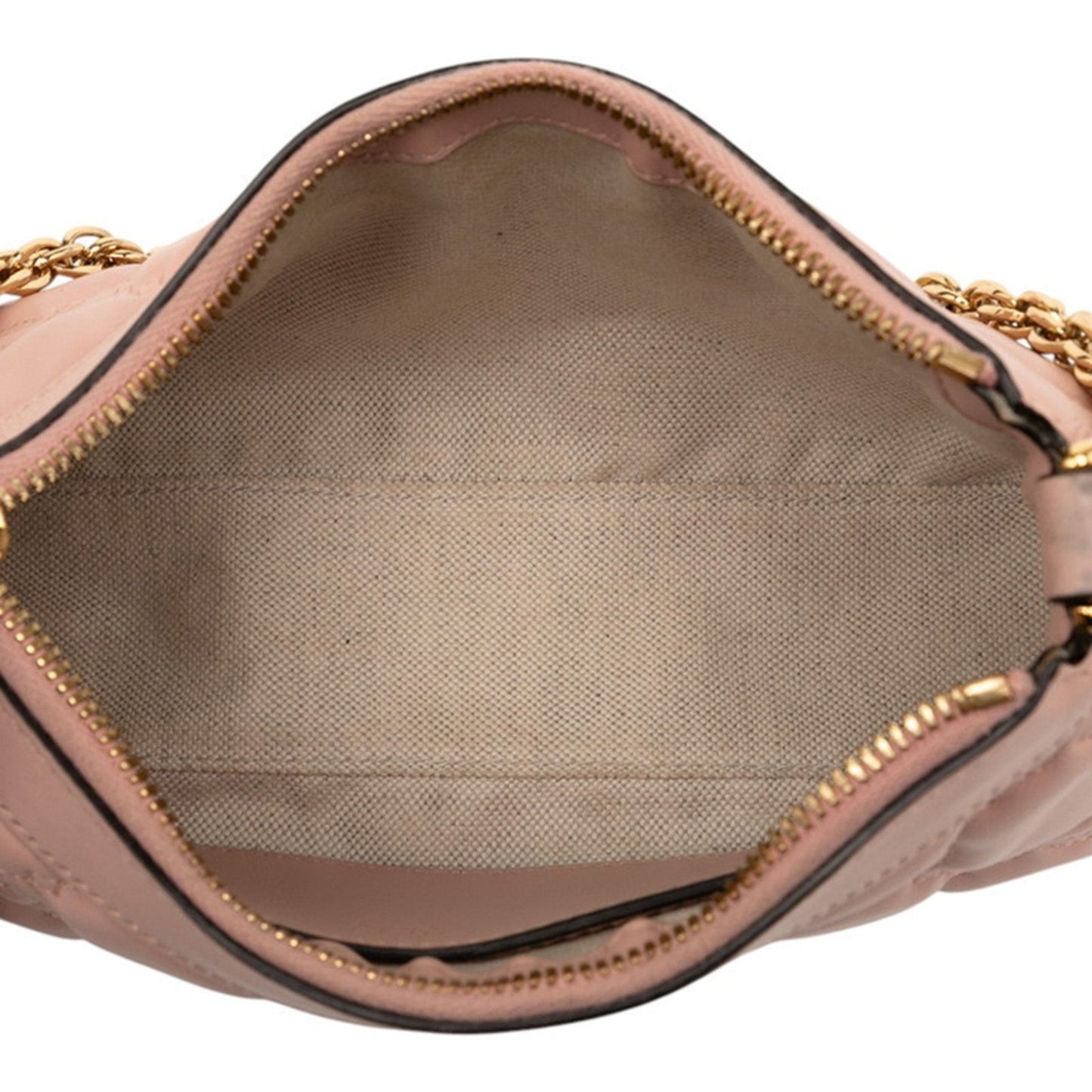 Gucci Pink Leather Handbag Shoulder Bag ( )