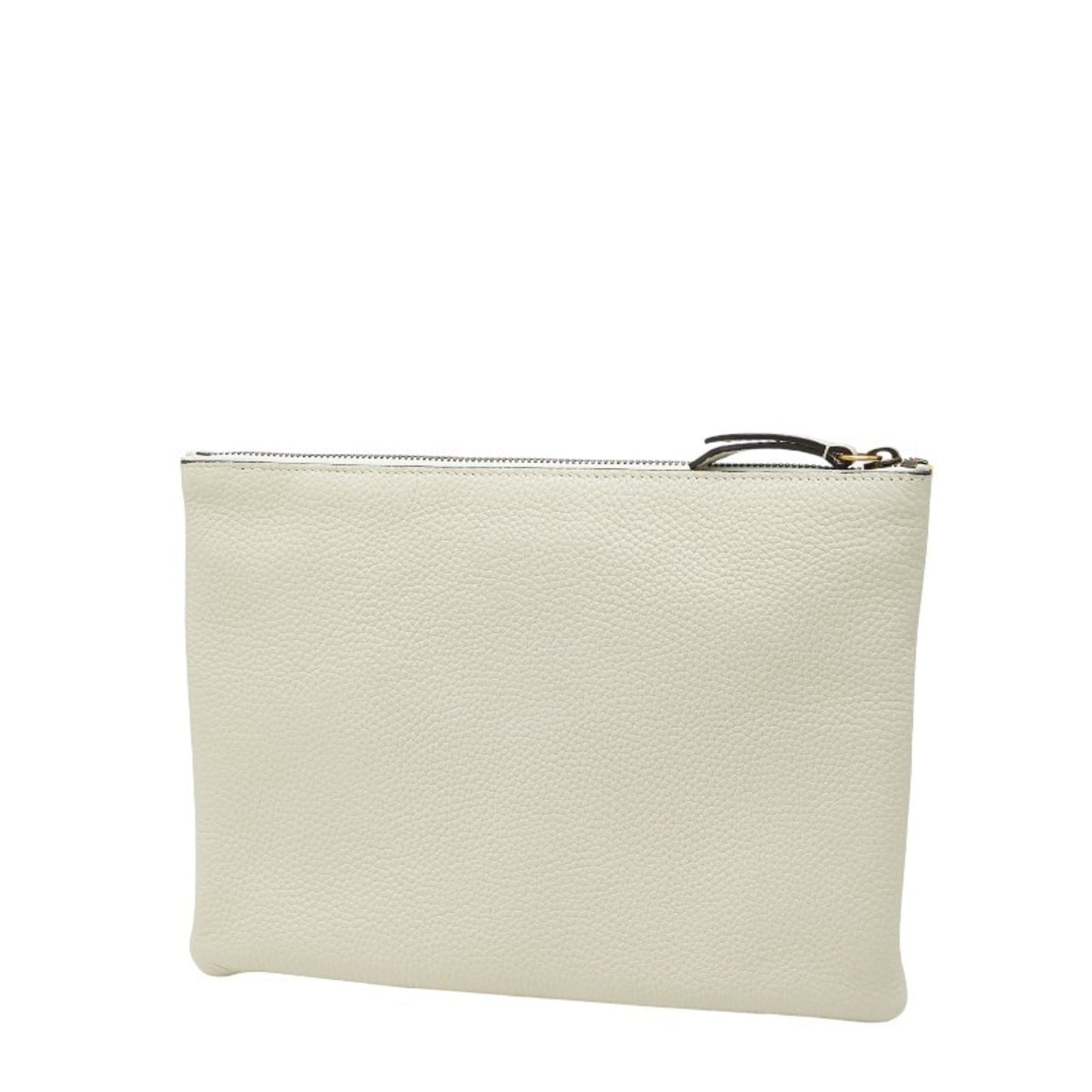 Gucci Ivory White Leather Clutch Bag ( )