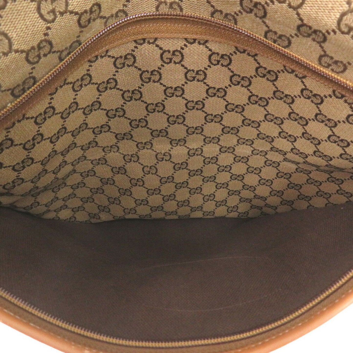 Gucci Beige Gg Canvas Tote Bag ( )