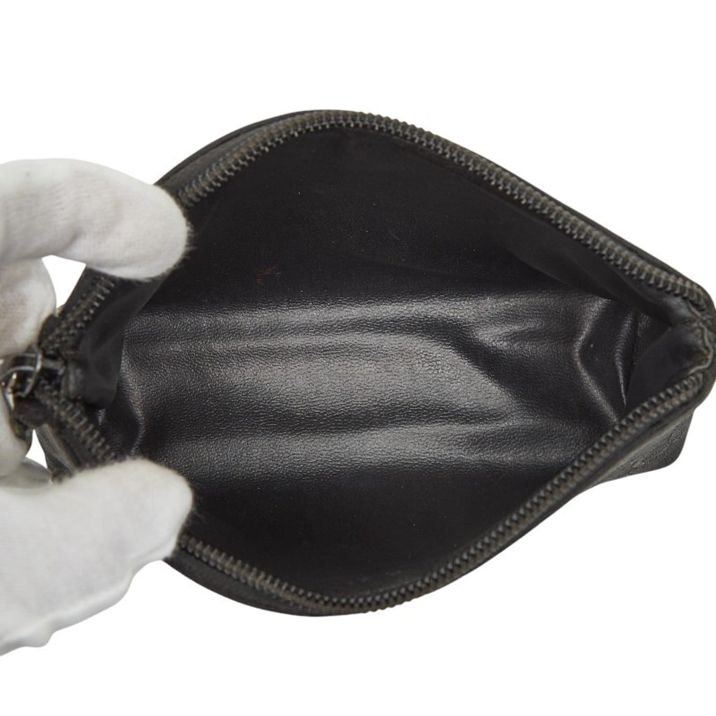 Gucci Black Nylon Leather Pouch ( )