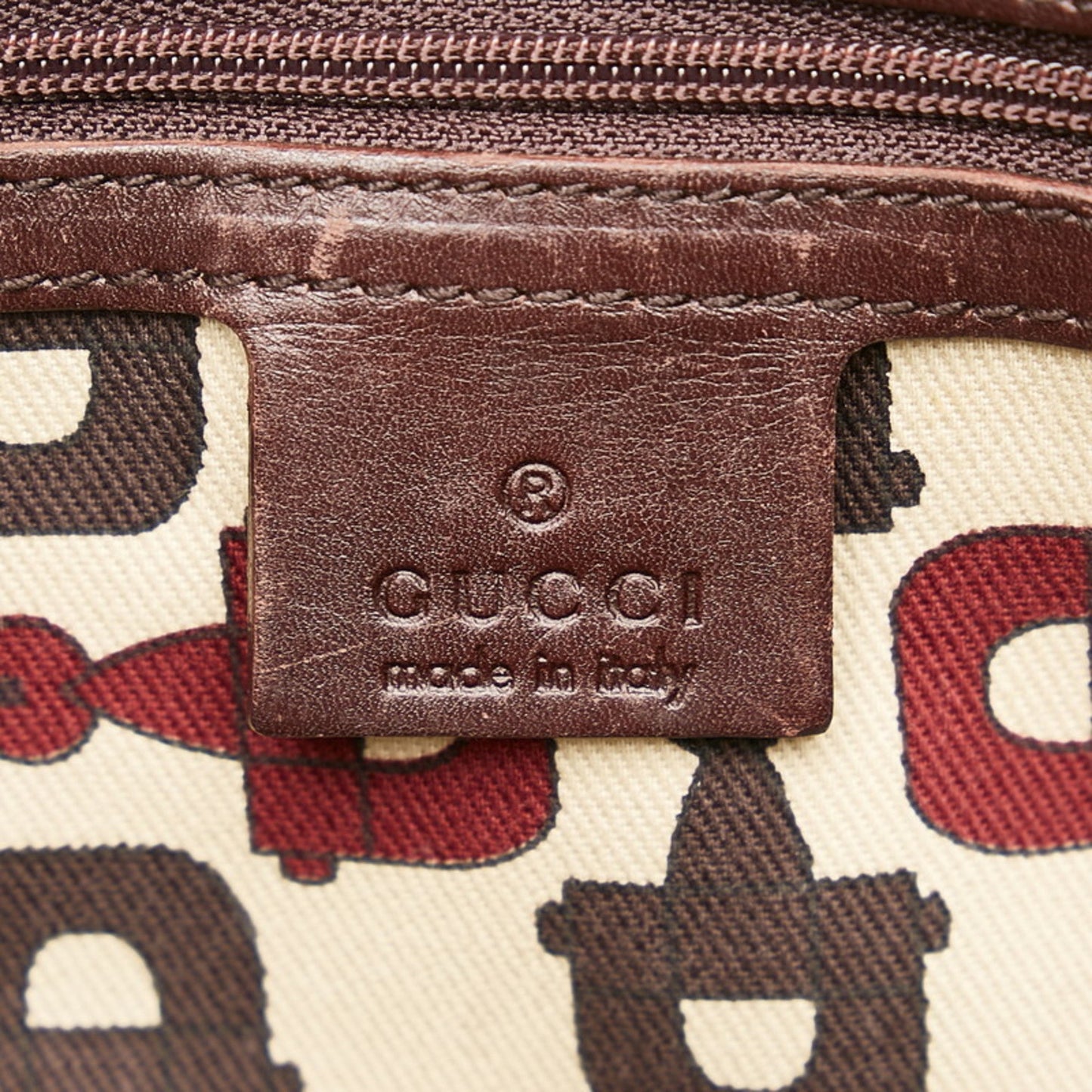 Gucci Shima Handbag Tote Bag 145993 Brown Leather Ladies Gucci