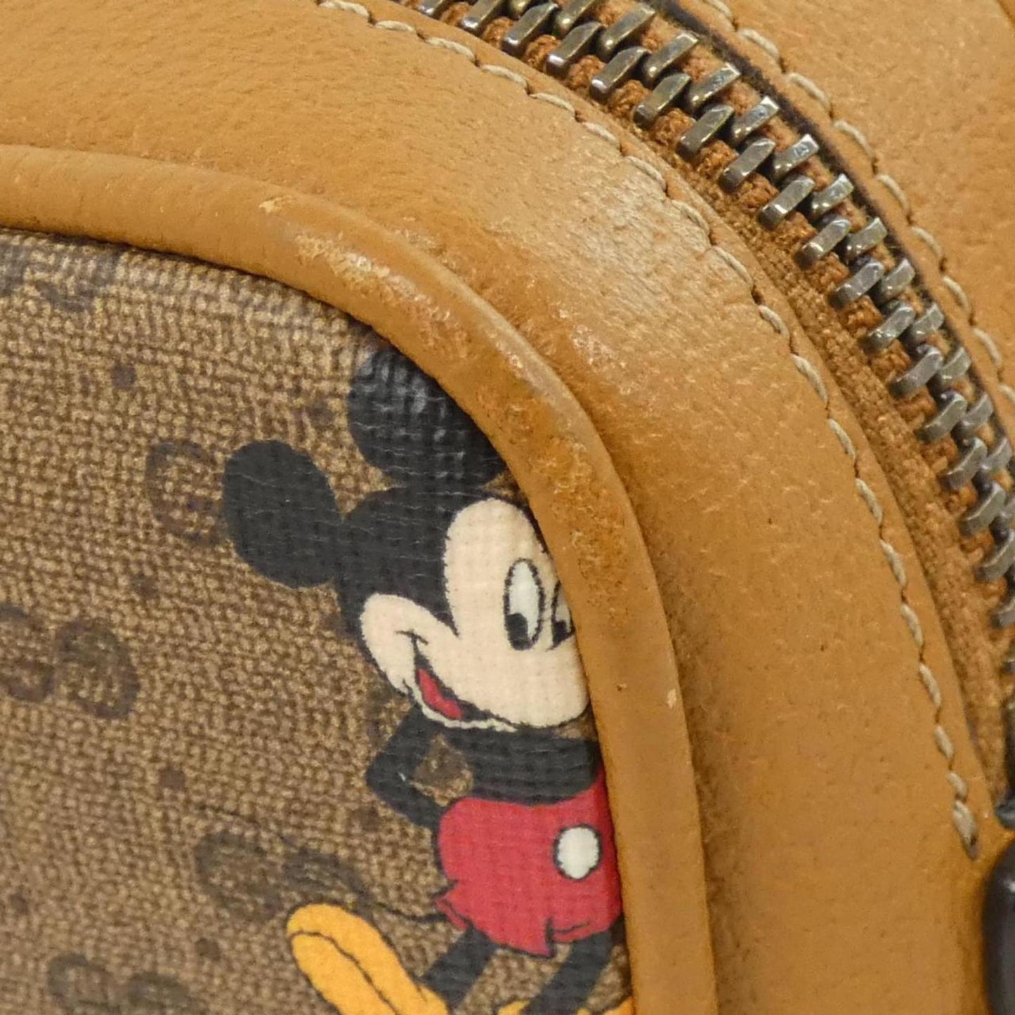 Gucci Beige Light Brown Gg Supreme Leather Shoulder Bag ( )