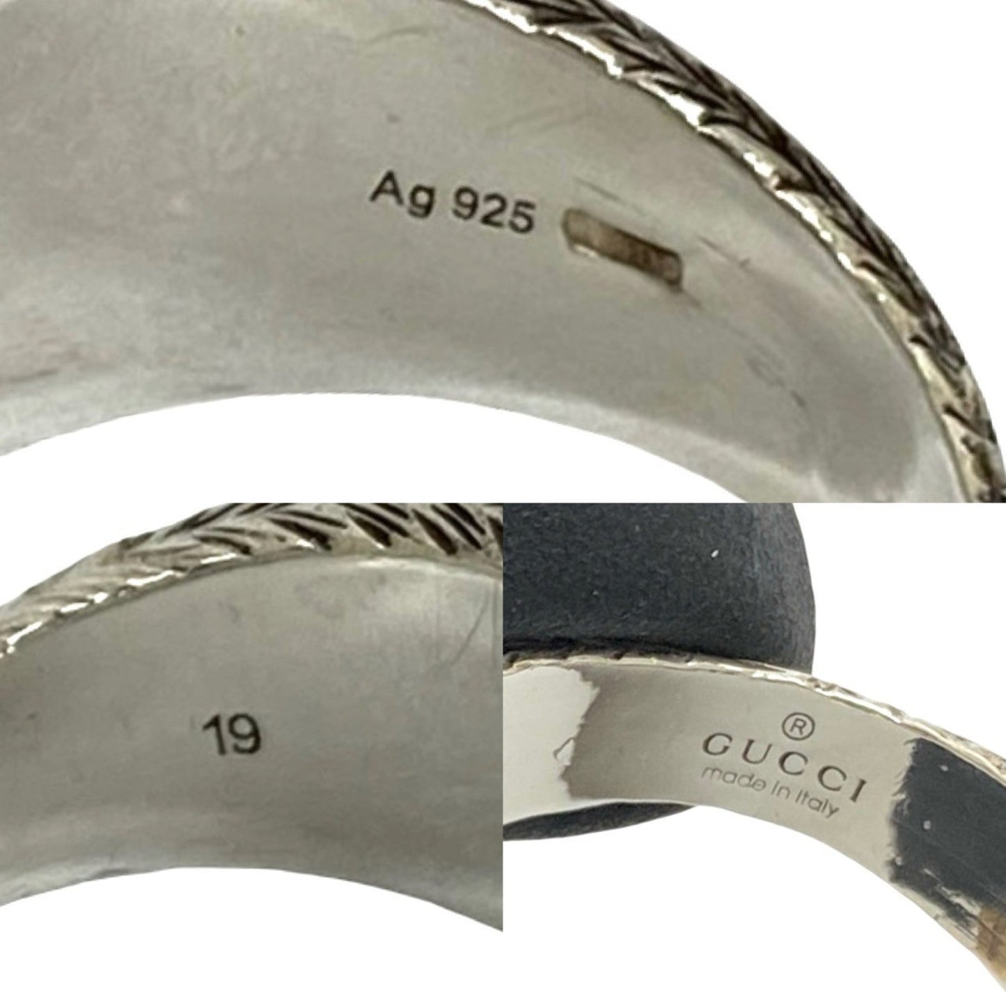 Gucci Silver Silver 925 Band Ring ( )