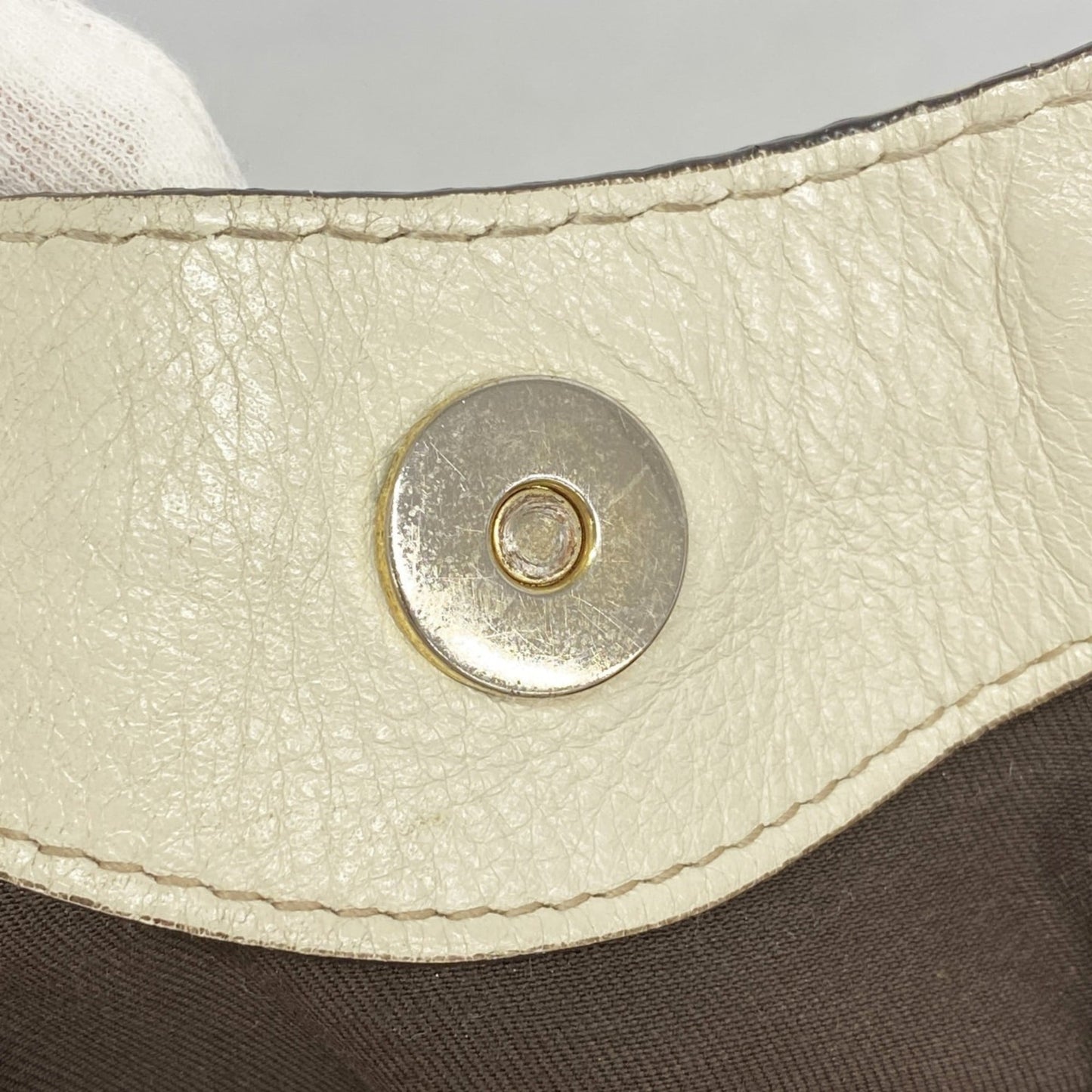 Gucci Brown Canvas Tote Bag ( )