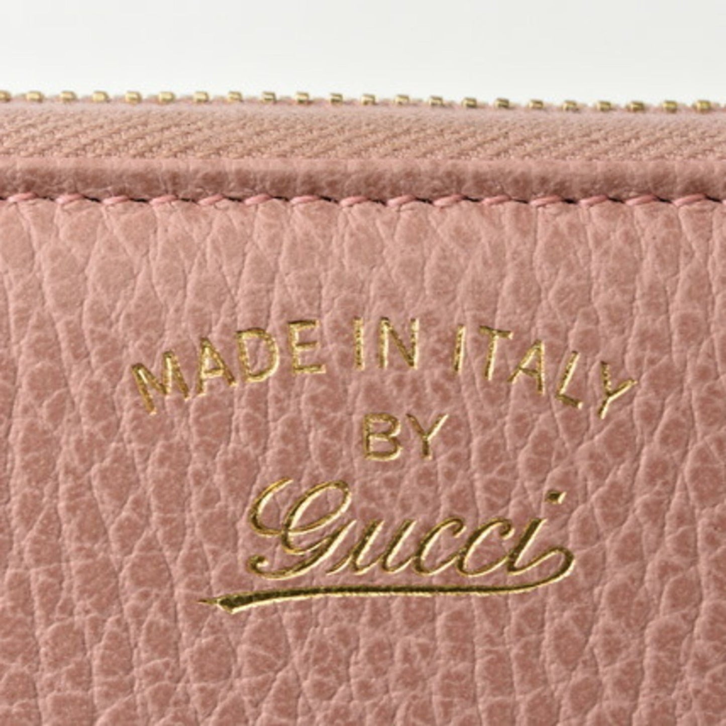 Gucci Light Pink Leather Wallet (Bi-Fold) ( )