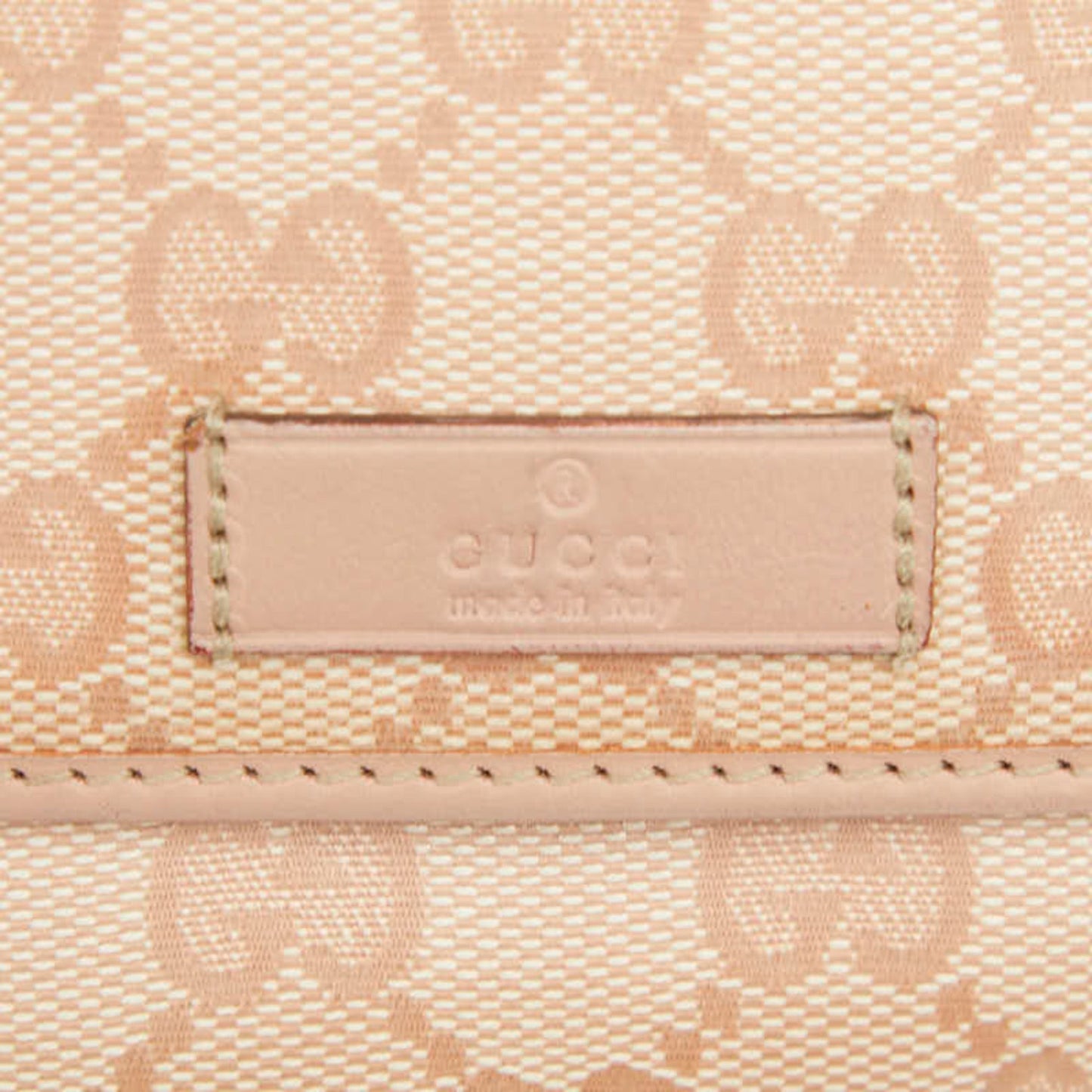 Gucci Pink Pvc Leather Wallet (Bi-Fold) ( )